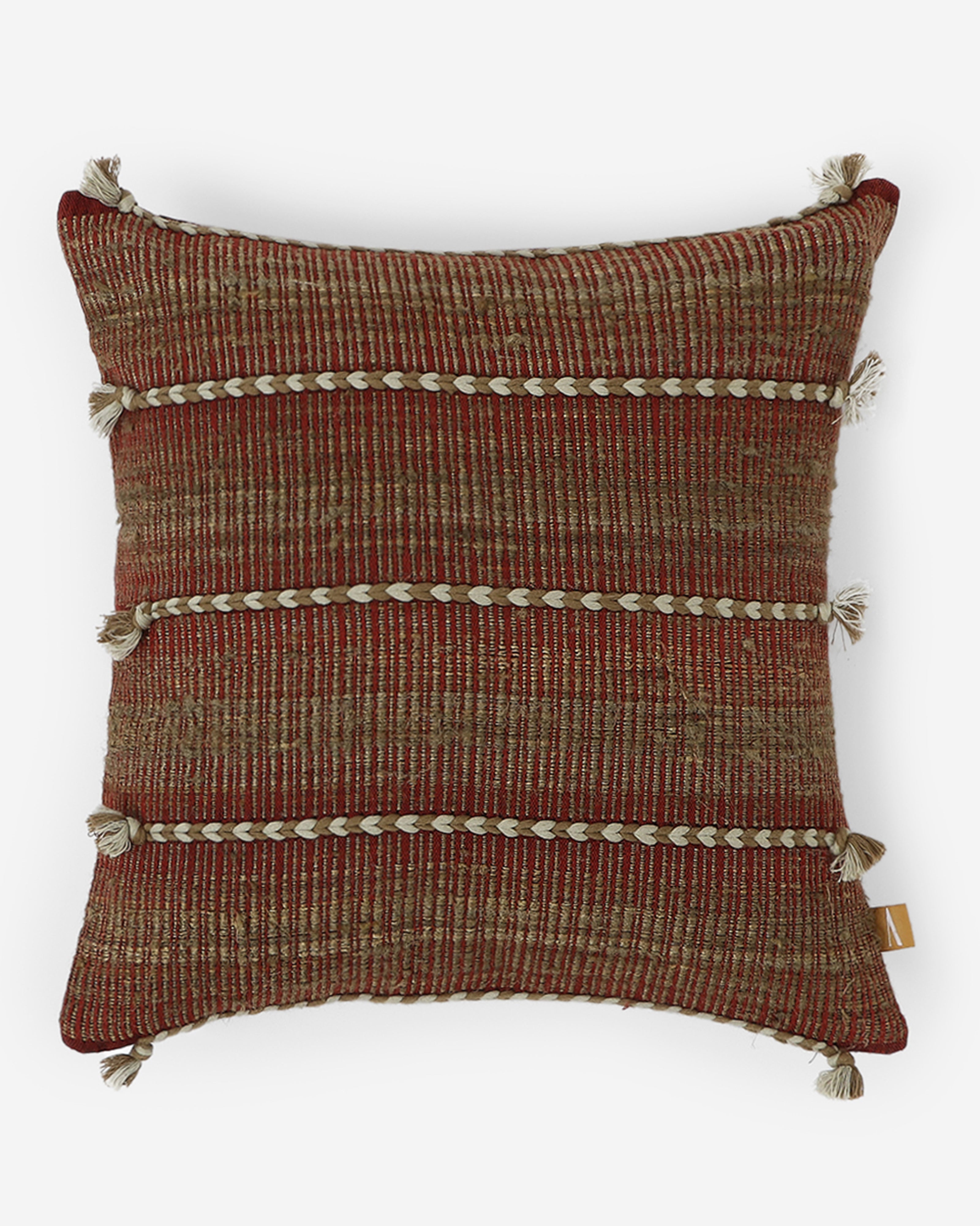 Januja Bhujodi Extra Weft Cotton Cushion Cover