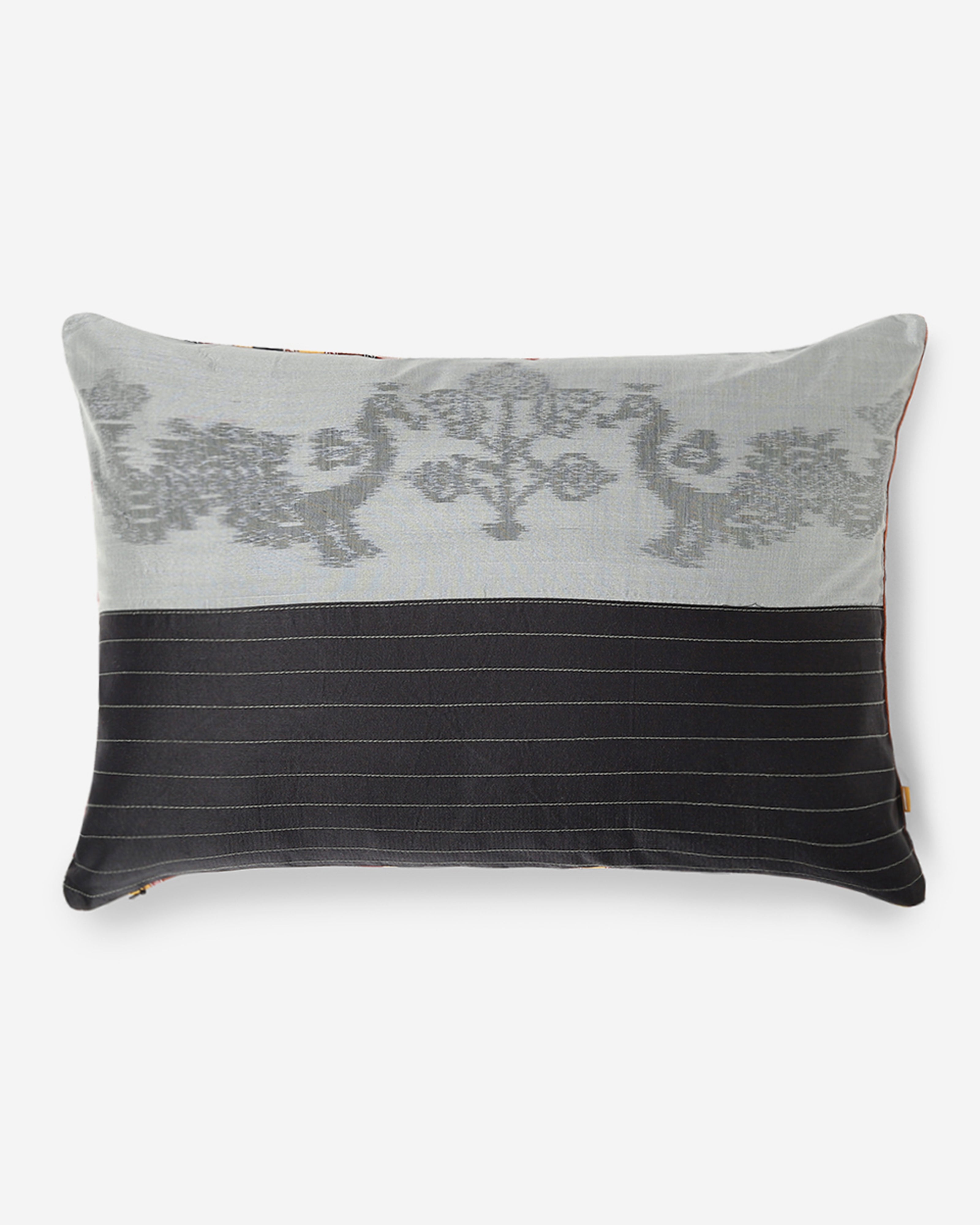Amartya Pochampally Weft Ikat Cotton Silk Cushion Cover