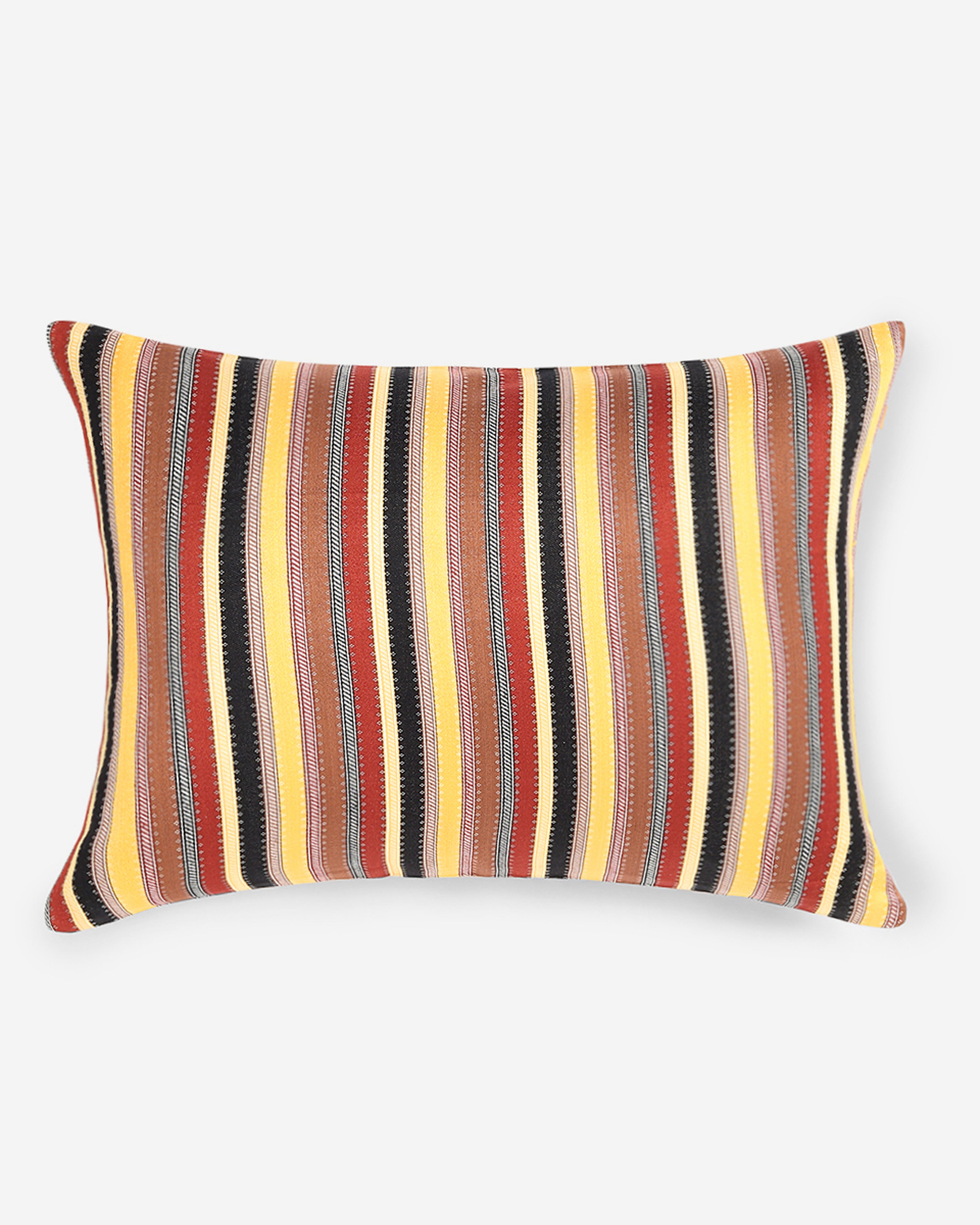 Amartya Pochampally Weft Ikat Cotton Silk Cushion Cover