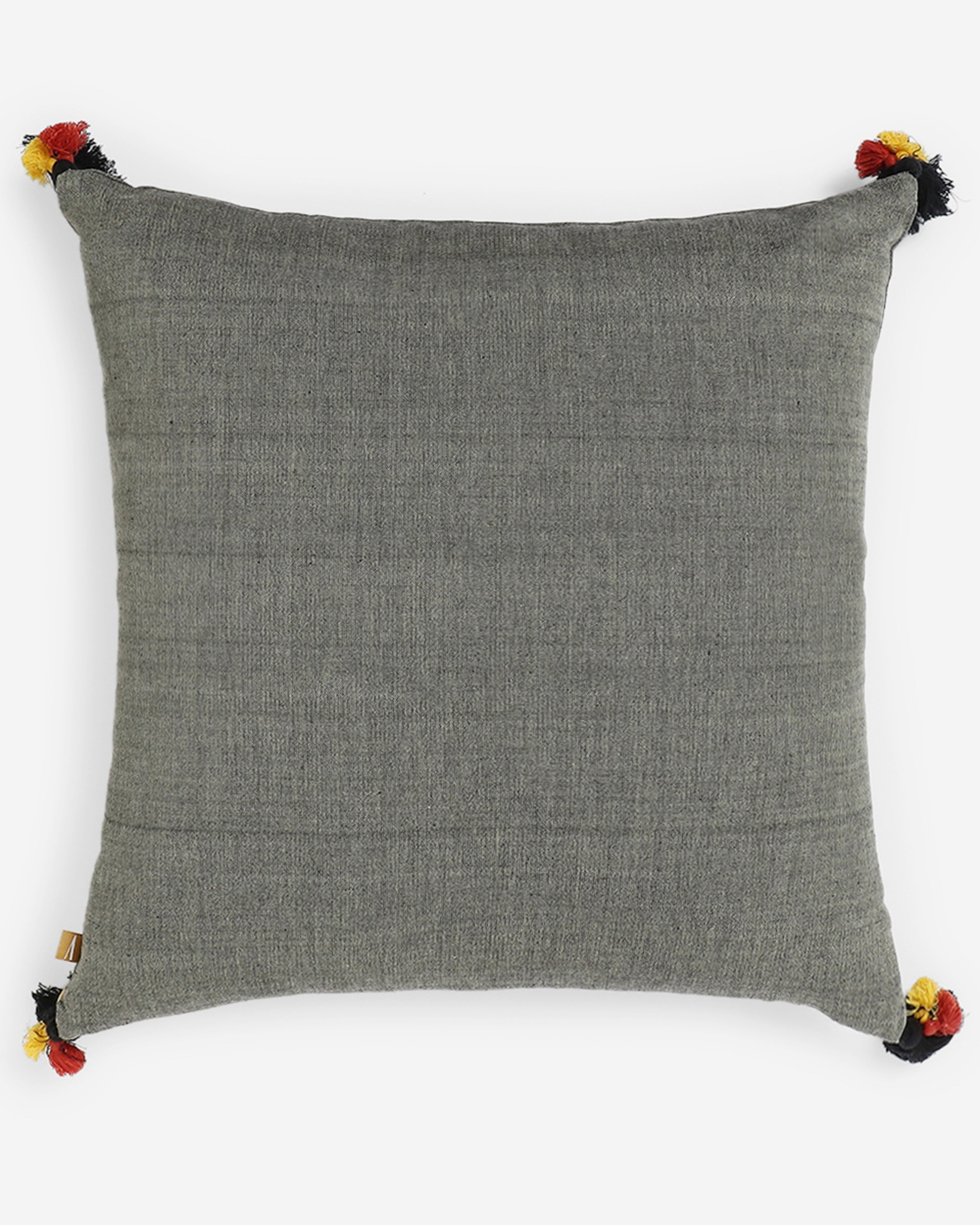 Garima Bhujodi Extra Weft Cotton Cushion Cover