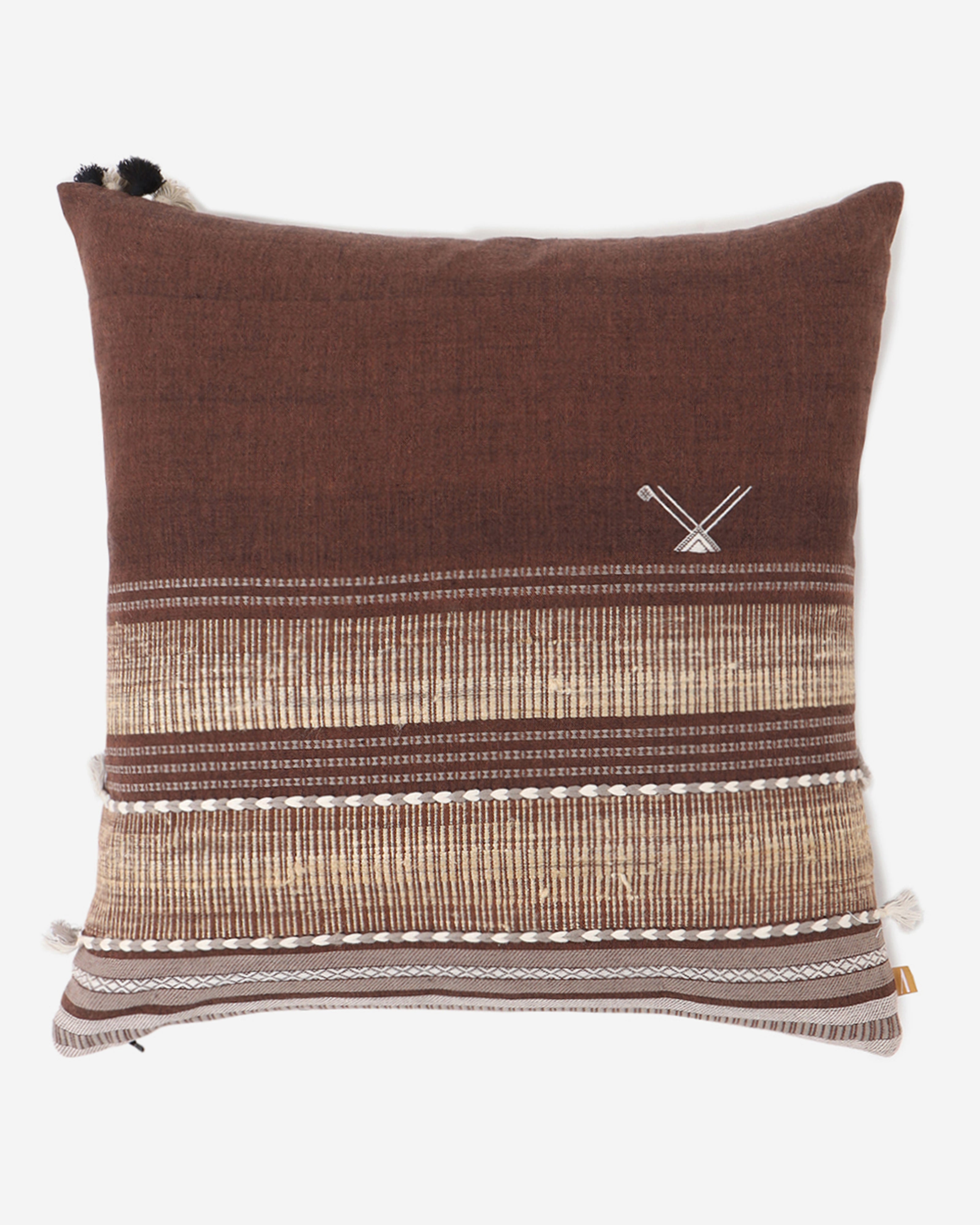 Navya Bhujodi Extra Weft Cotton Cushion Cover