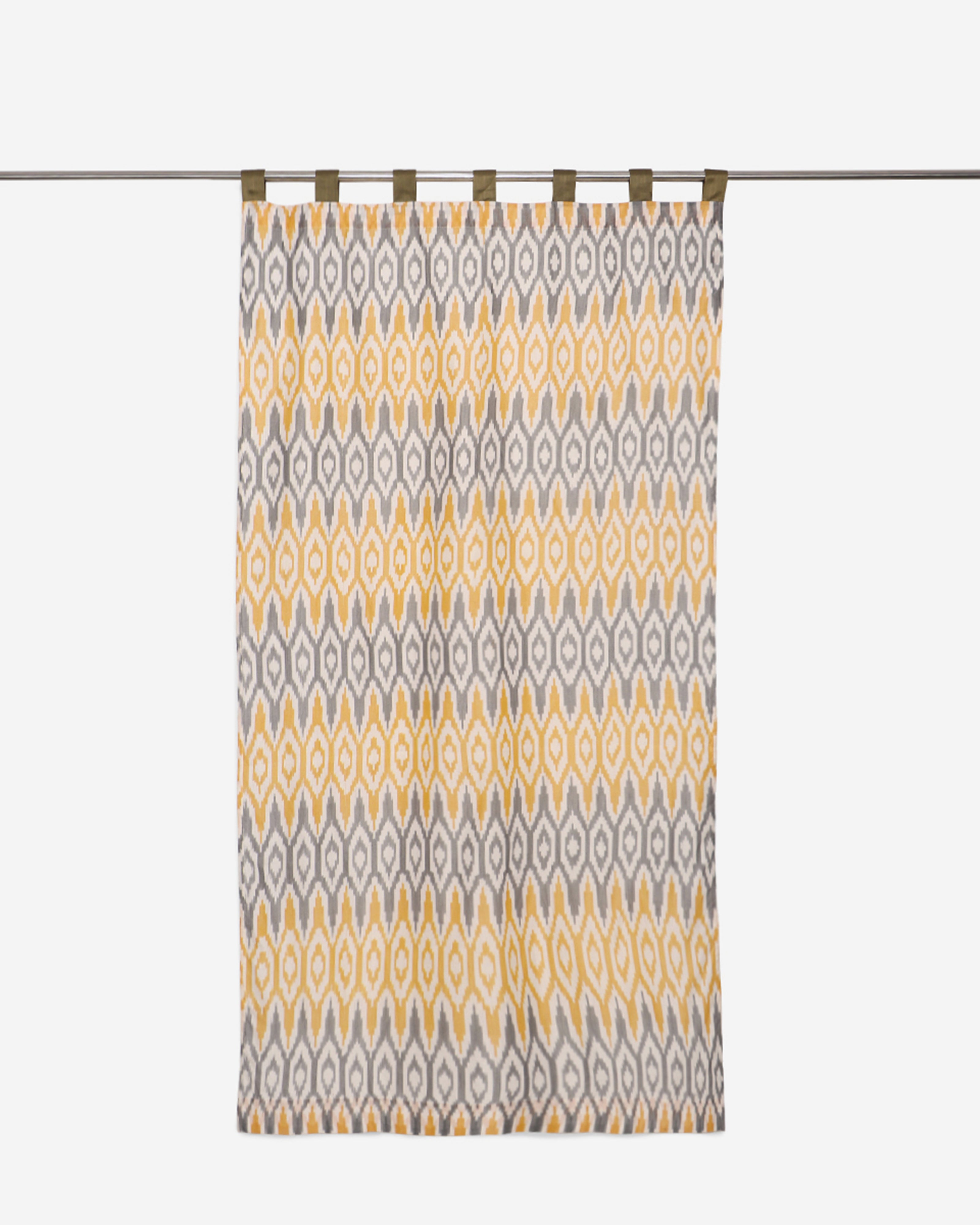 Pavan Pochampally Warp Ikat Cotton Curtain