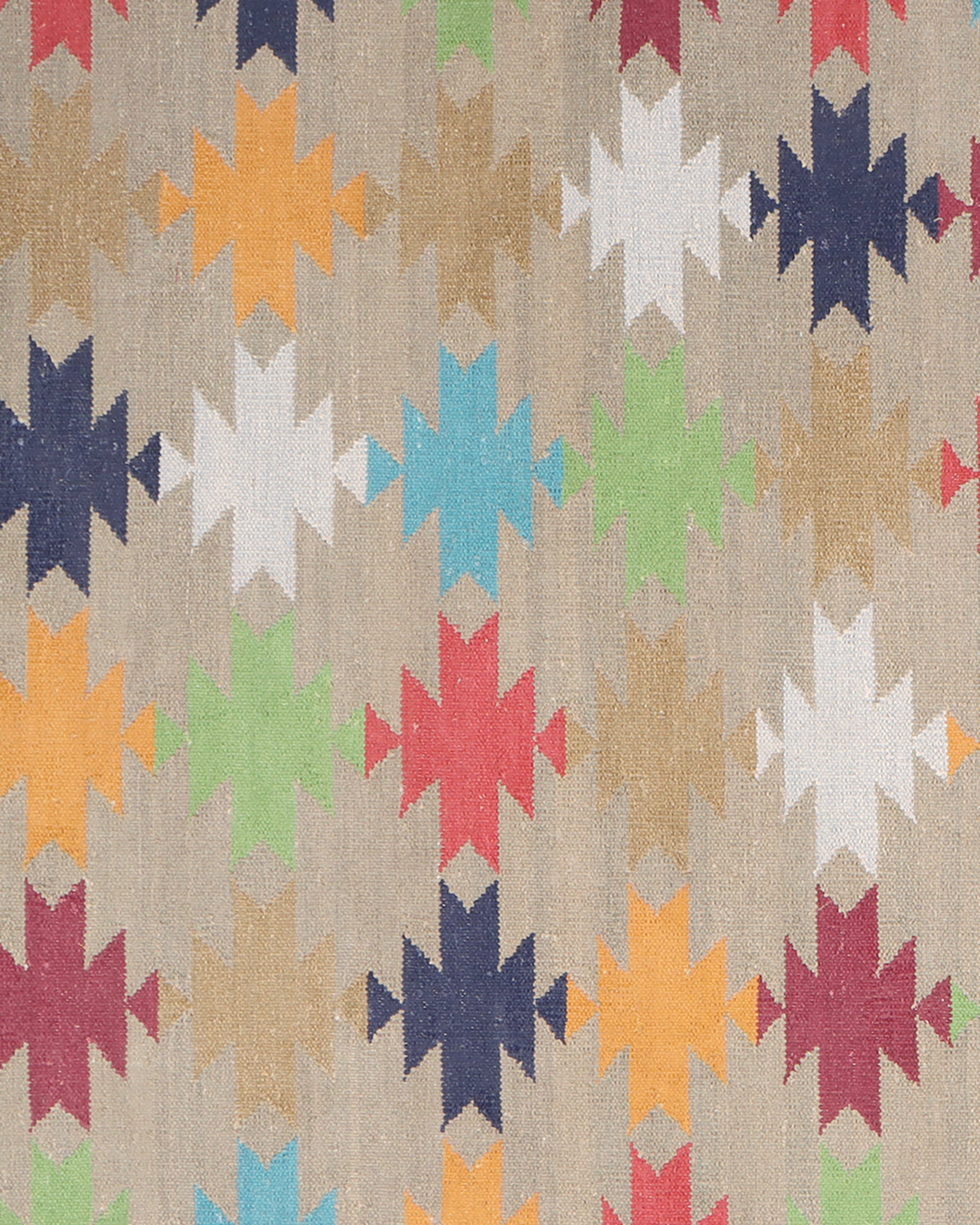 Rangoli Bhadohi Panja Cotton Rug