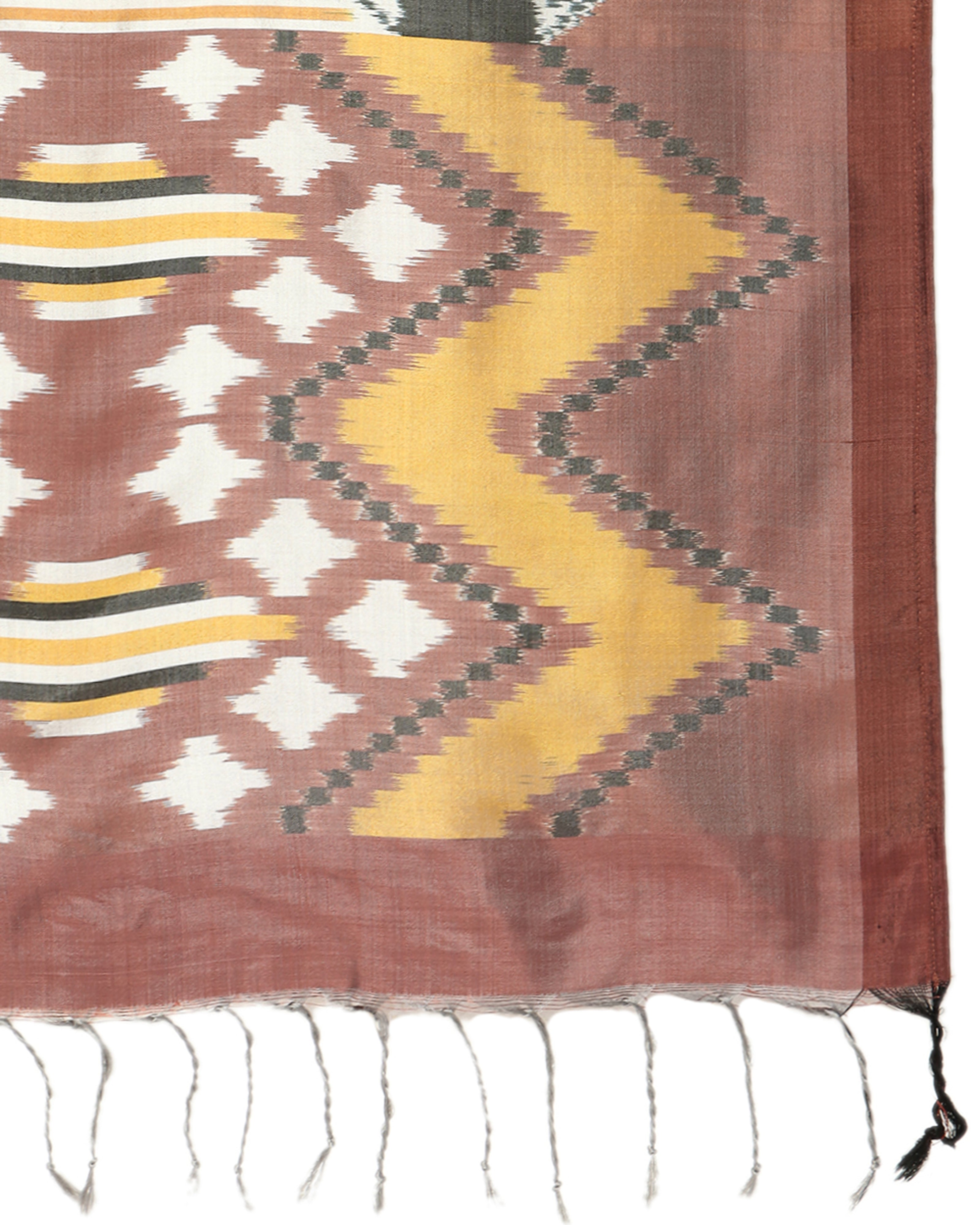 Tanaya Pochampally Weft Ikat Silk Stole