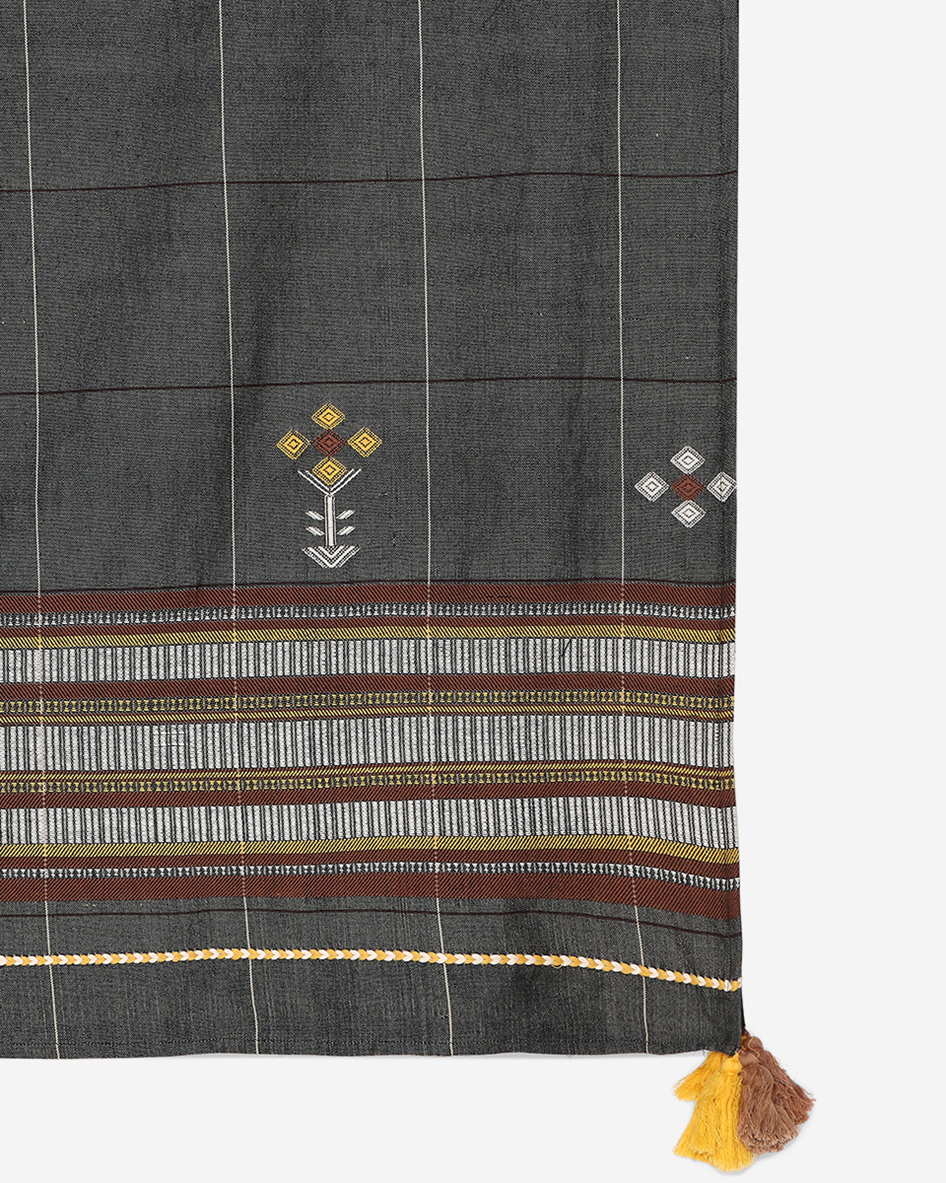 Wardha Bhujodi Extra Weft Cotton Table Cover