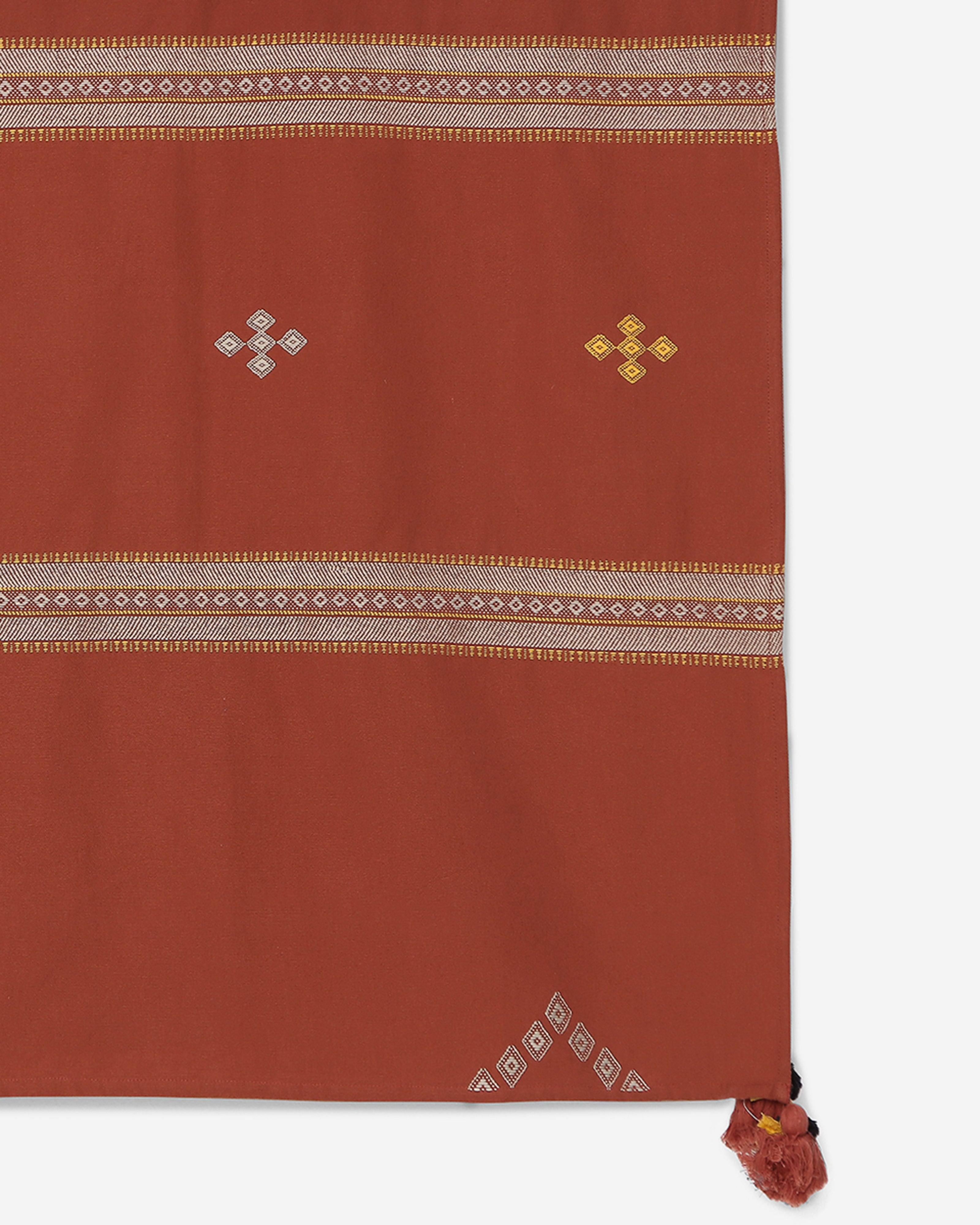 Adrija Bhujodi Extra Weft Cotton Table Cover