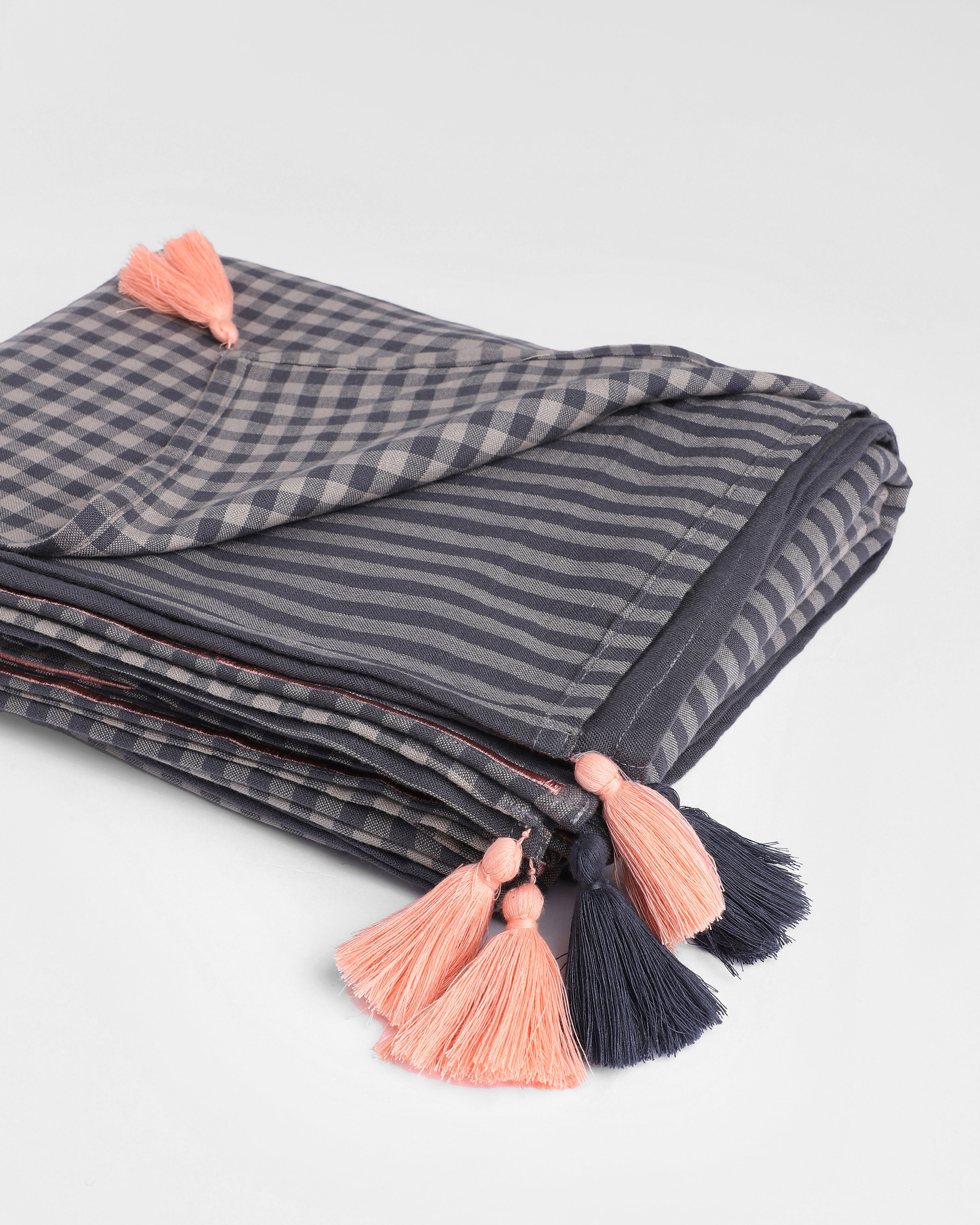 Mahabir Bhujodi Extra Weft Cotton Double Bed Cover