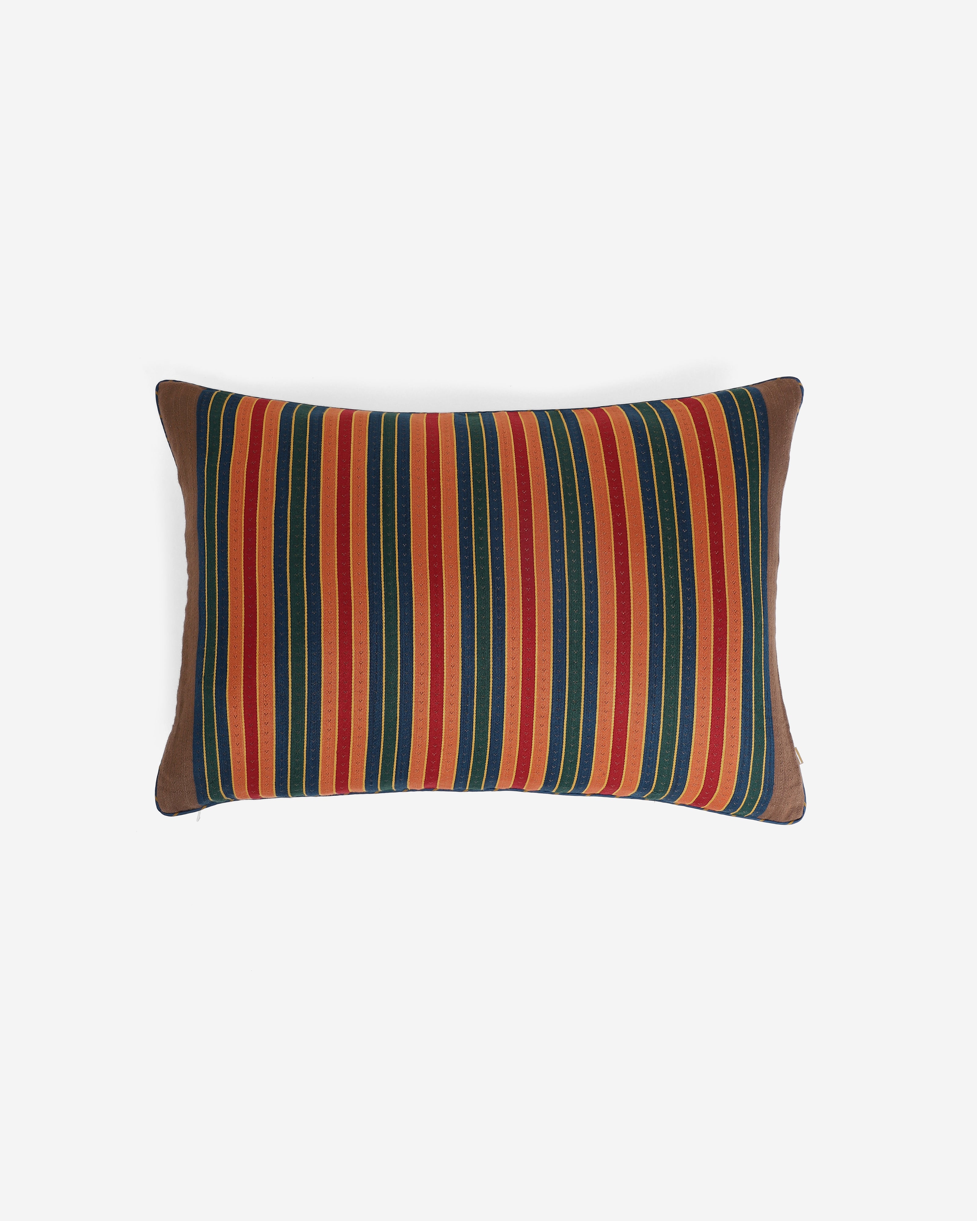 Akasha Bhujodi Mashru Viscose Cotton Cushion Cover