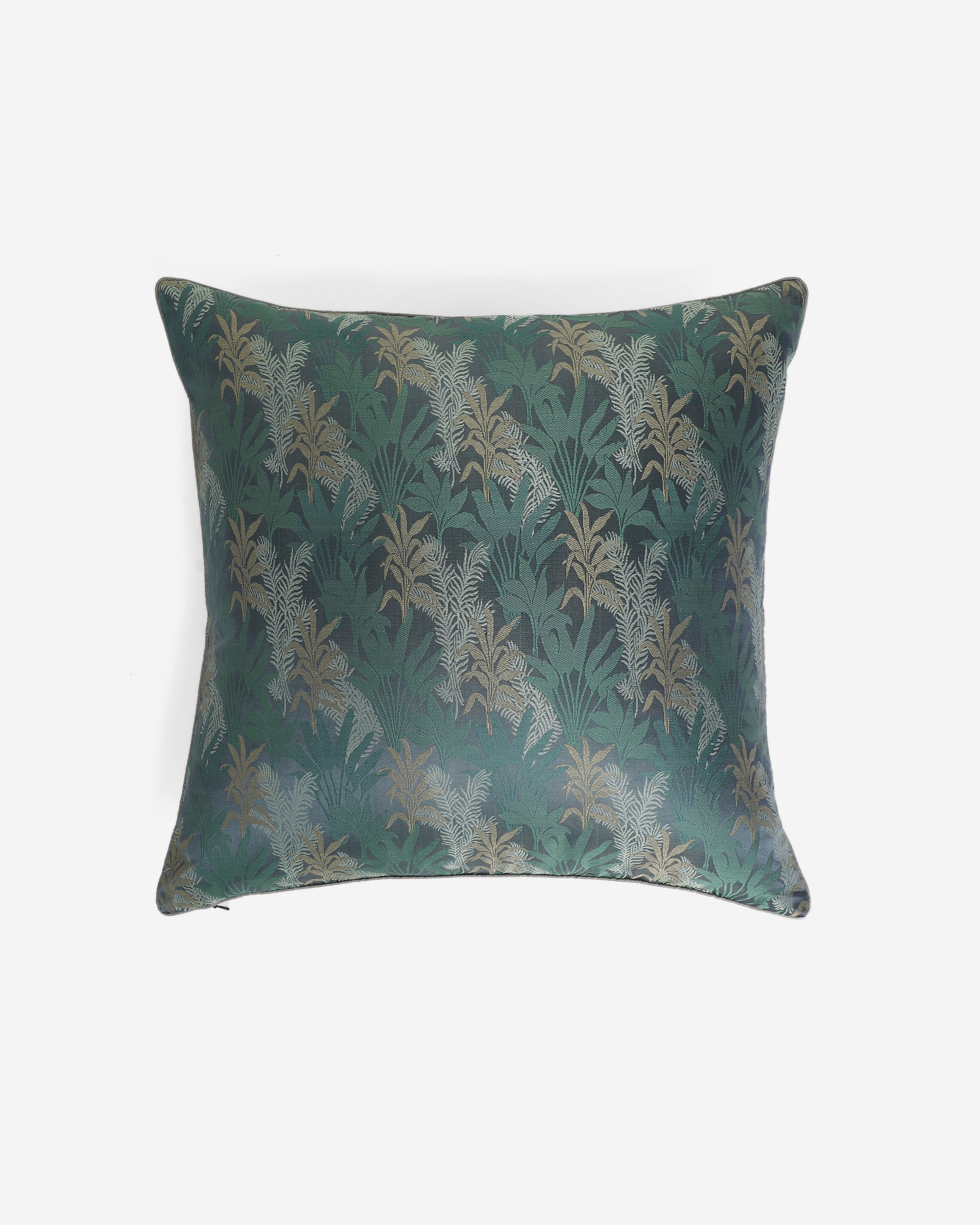 Harita Banarasi Tanchoi Silk Cushion Cover