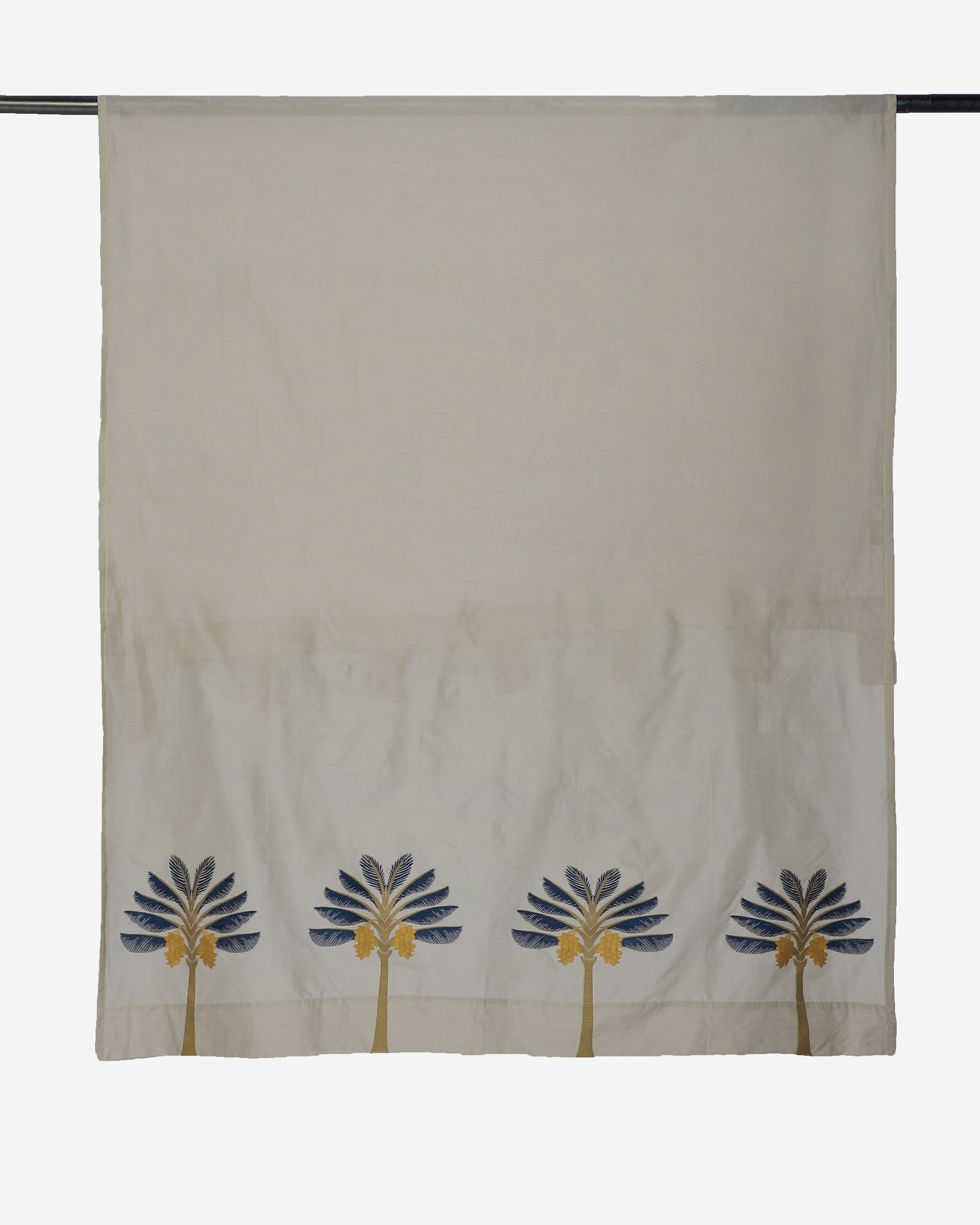 Aralam Banarasi Powdi Silk Cotton Curtain