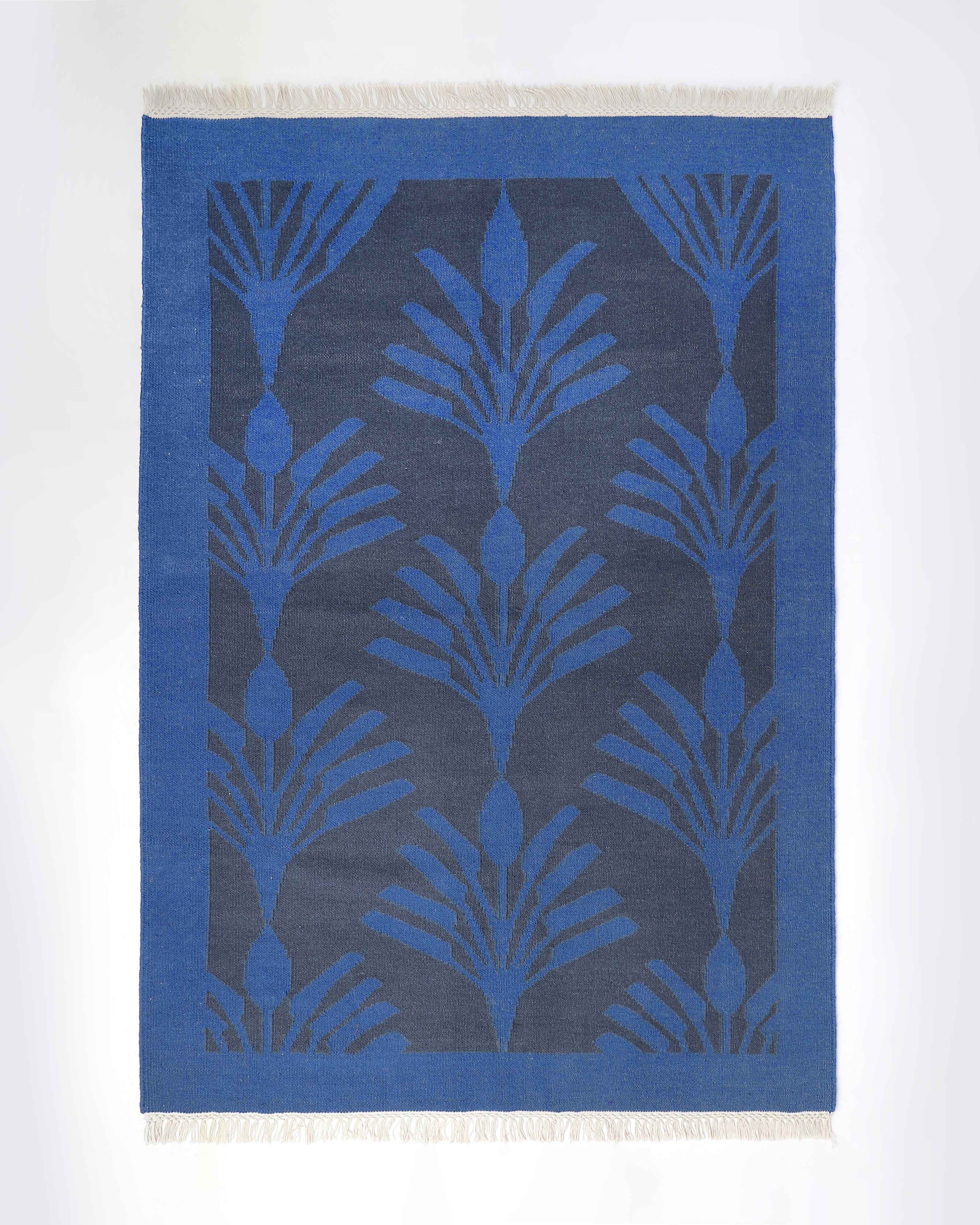 Emaya Bhadohi Panja Cotton Wool Rug