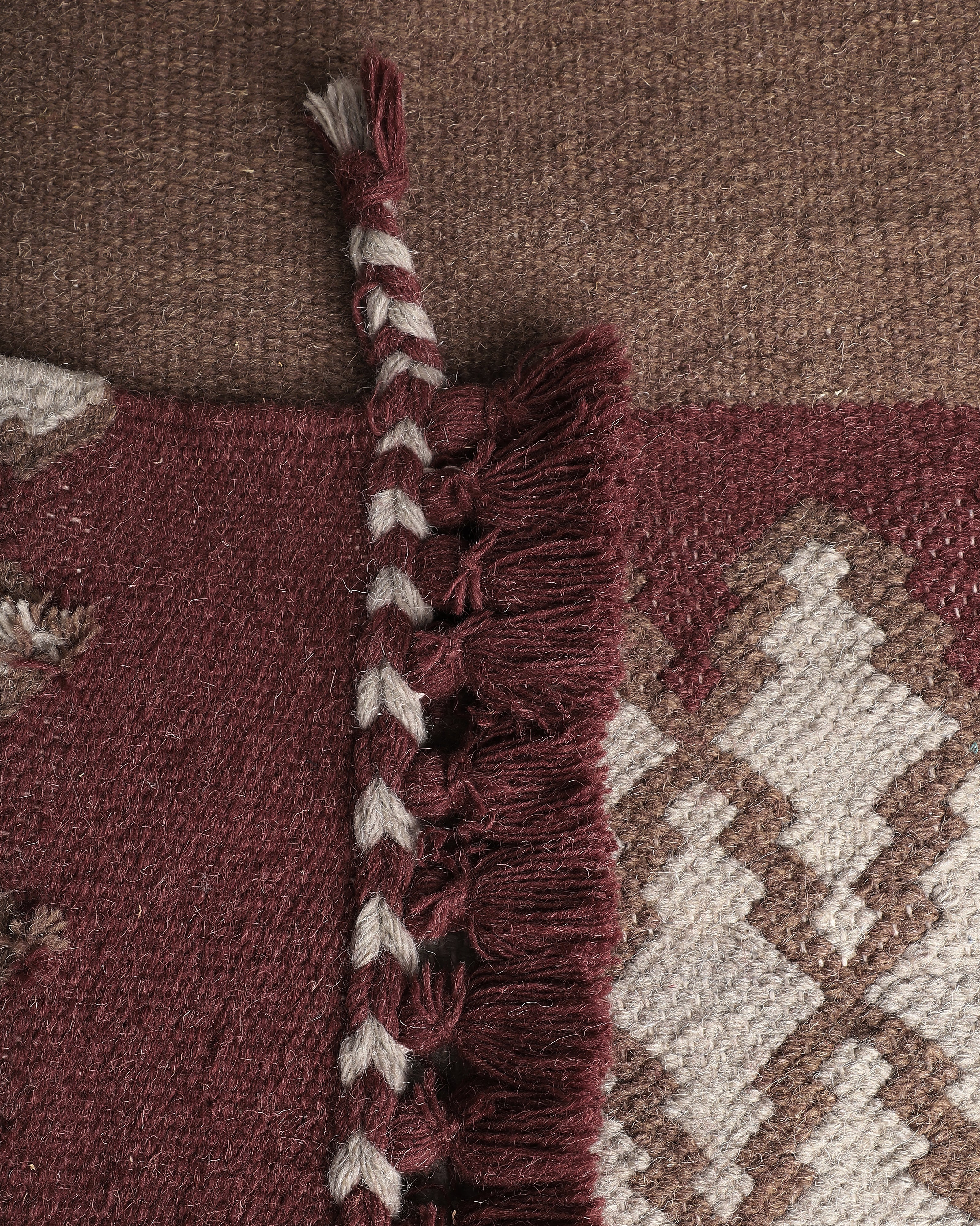 Natha Kharad Cotton Wool Rug