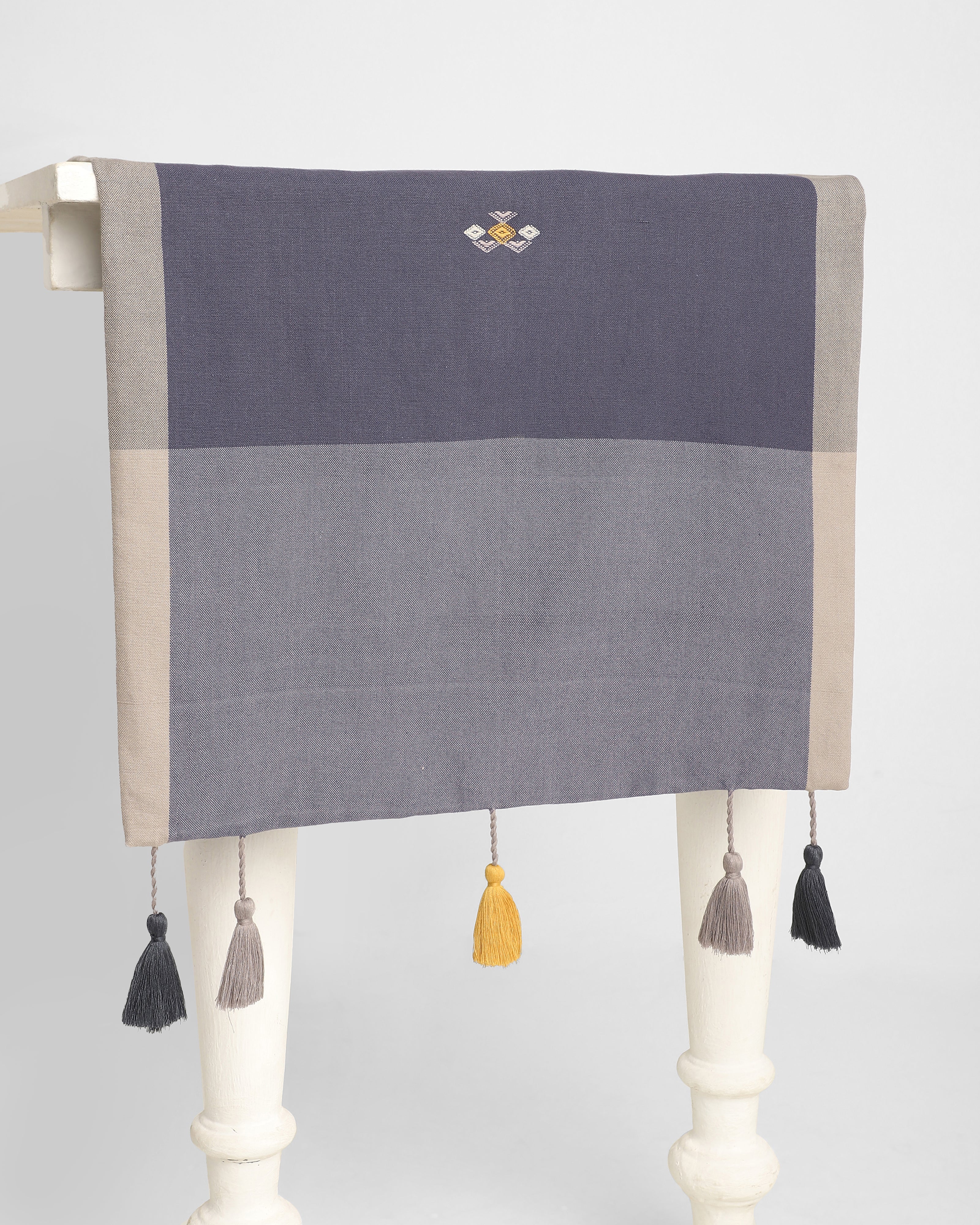 Yusuf Bhujodi Extra Weft Cotton Table Runner