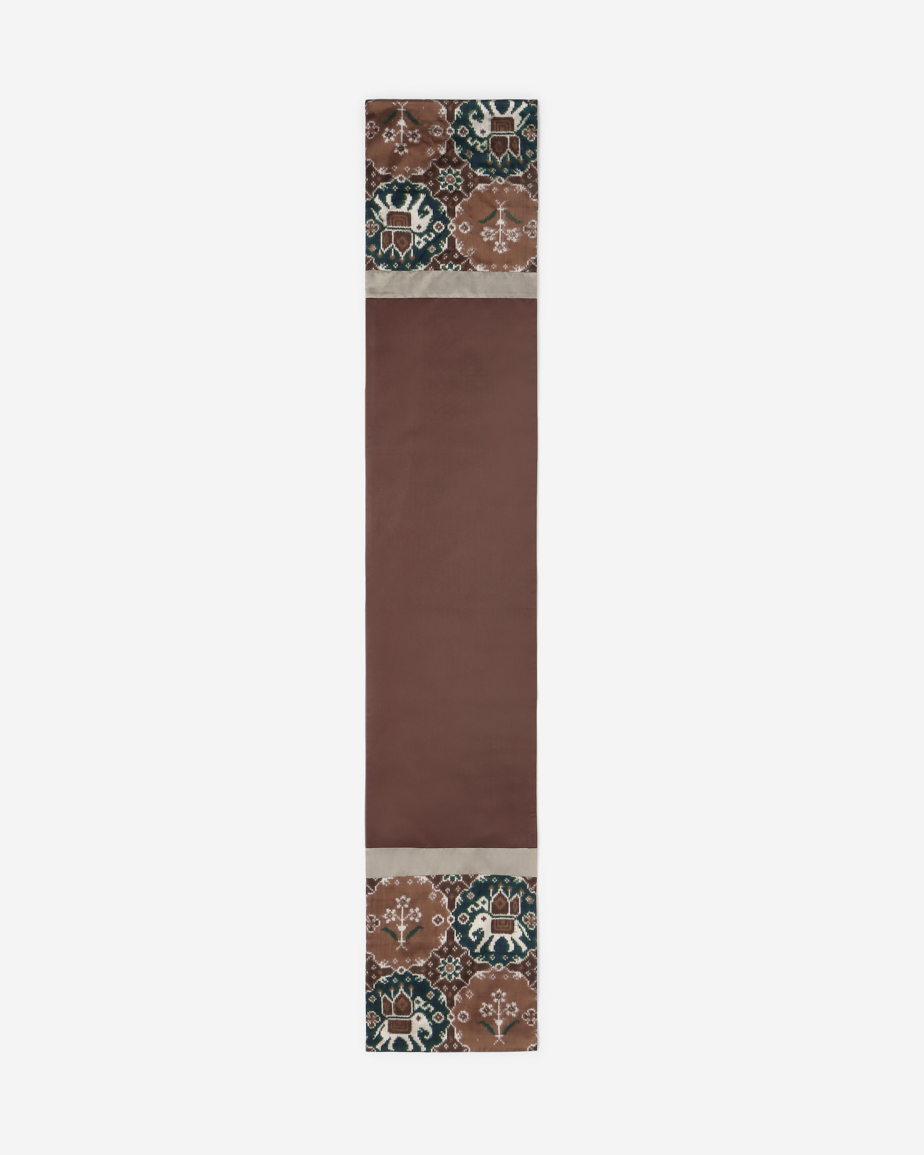 Uma Pochampally Double Ikat Silk Table Runner