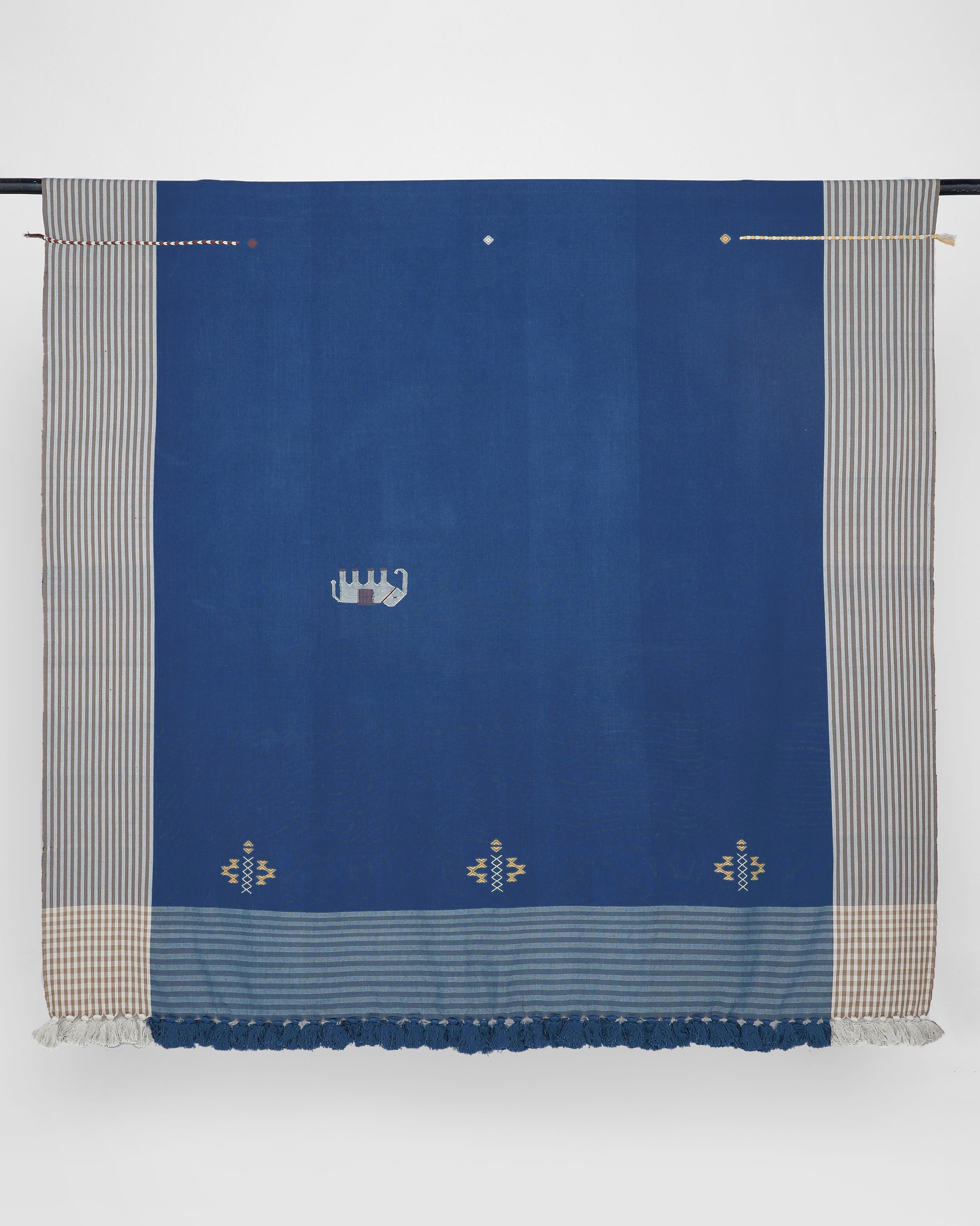 Akhila Bhujodi Extra Weft Cotton Table Cover