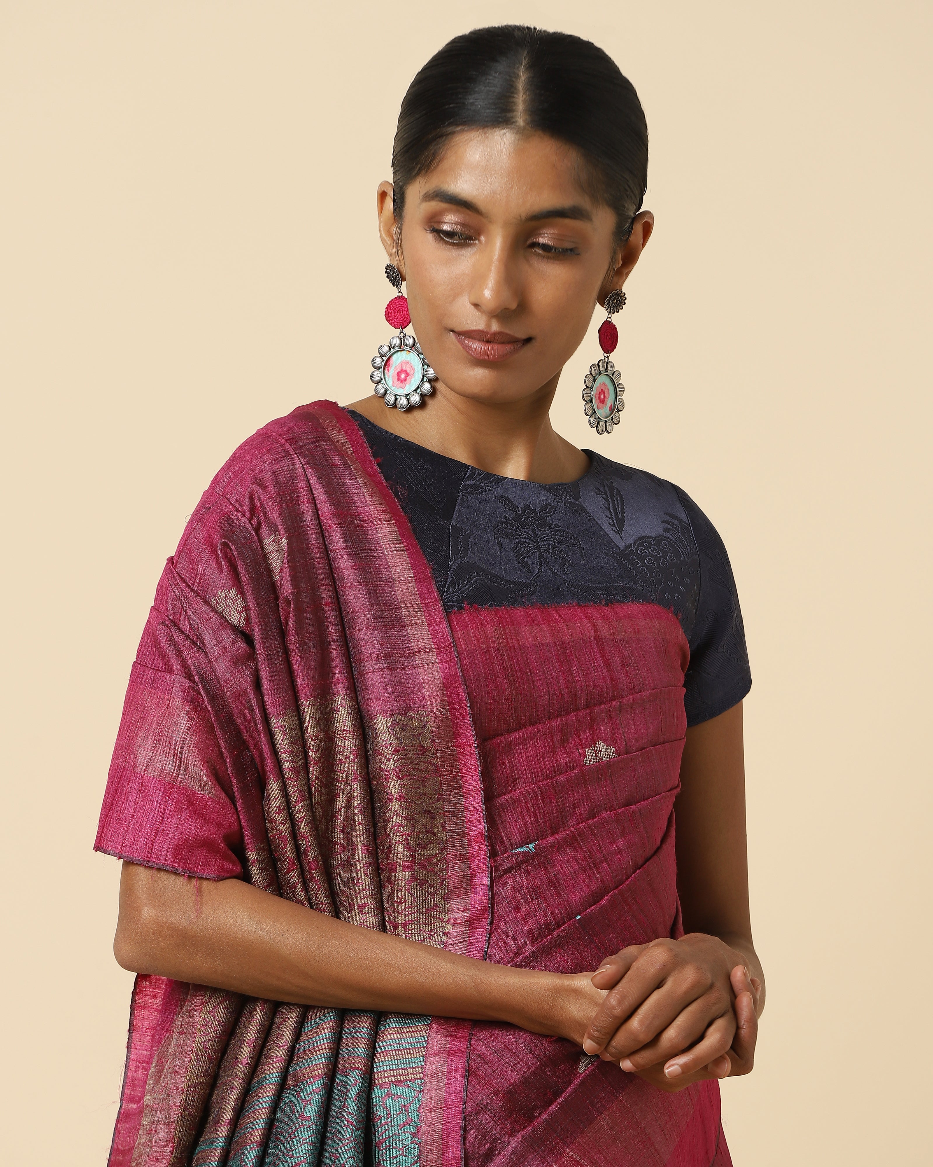 Mridhu Kosa Jala Silk Saree