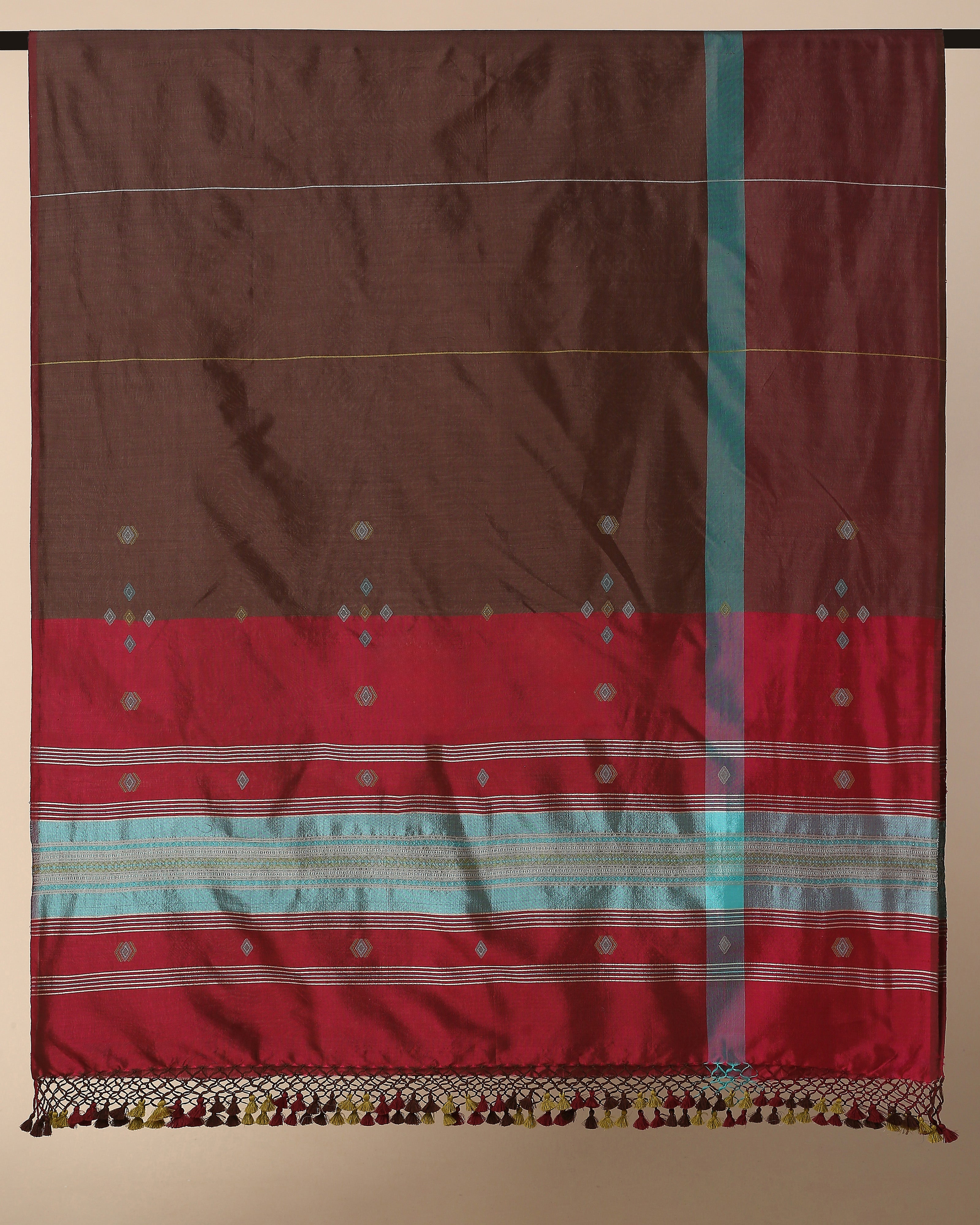 Etisha Bhujodi Tangalia Cotton Silk Dupatta