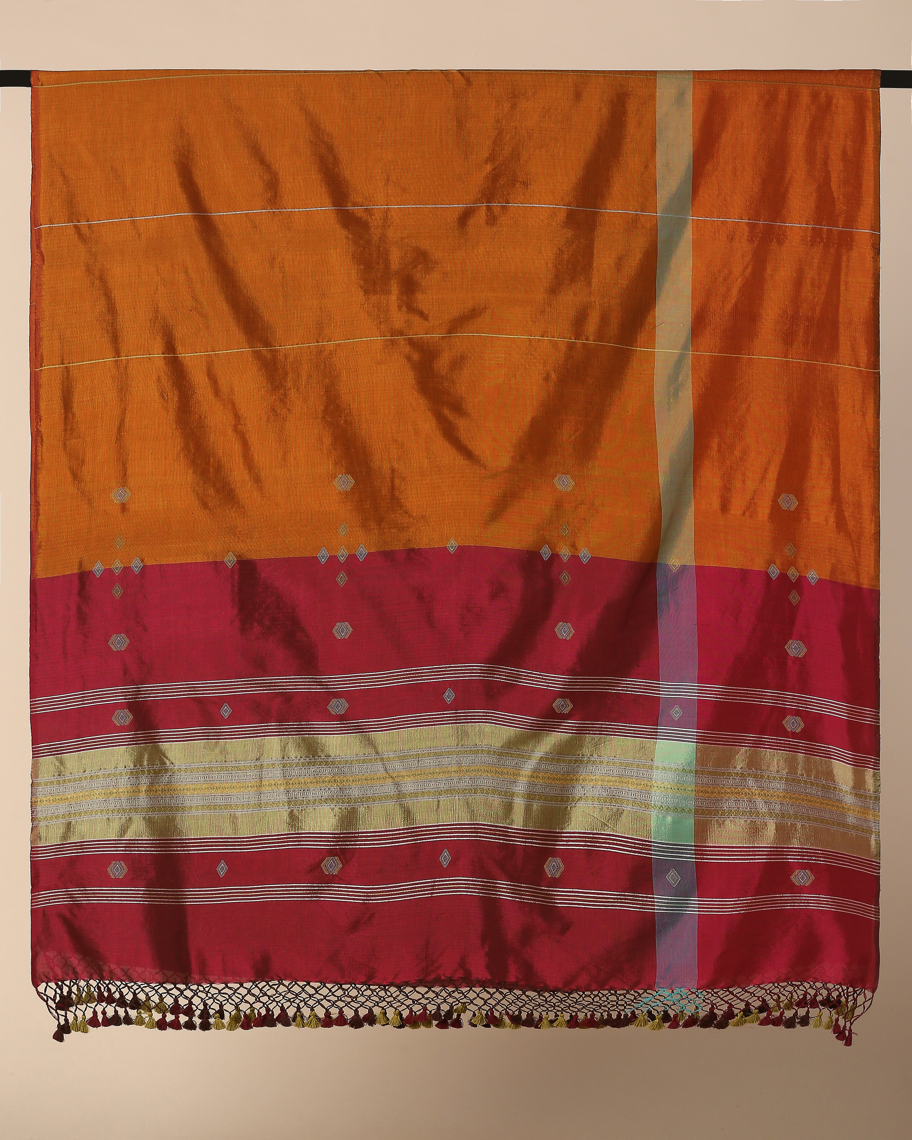 Etisha Bhujodi Tangalia Cotton Silk Dupatta