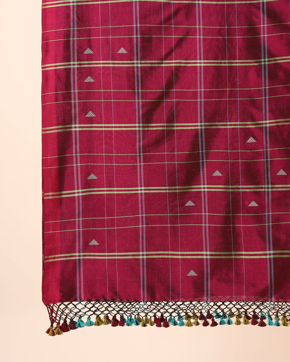 Darpana Bhujodi Extra Weft Cotton Silk Dupatta