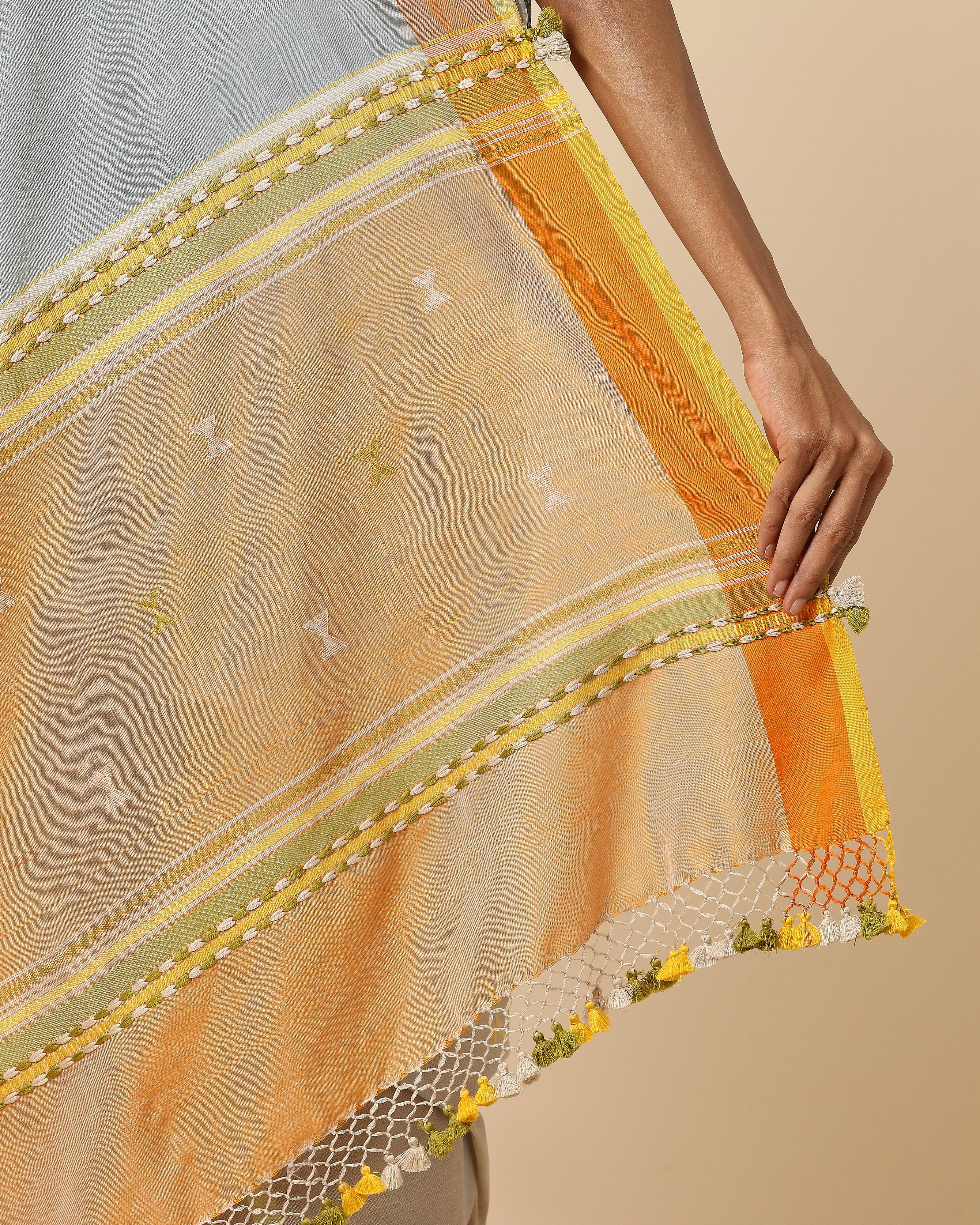 Samiha Bhujodi Extra Weft Cotton Silk Saree