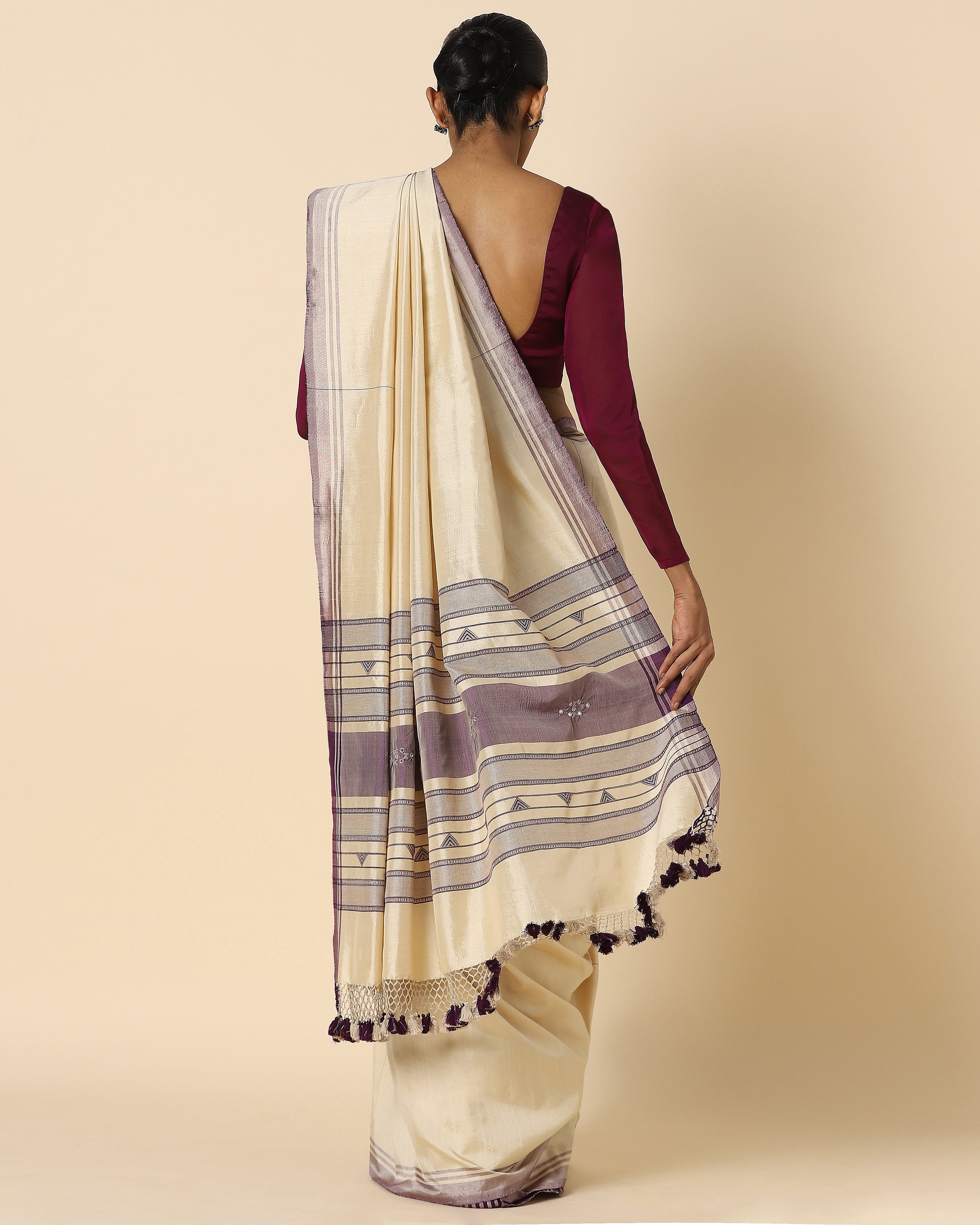 Amia Bhujodi Extra Weft Cotton Silk Saree