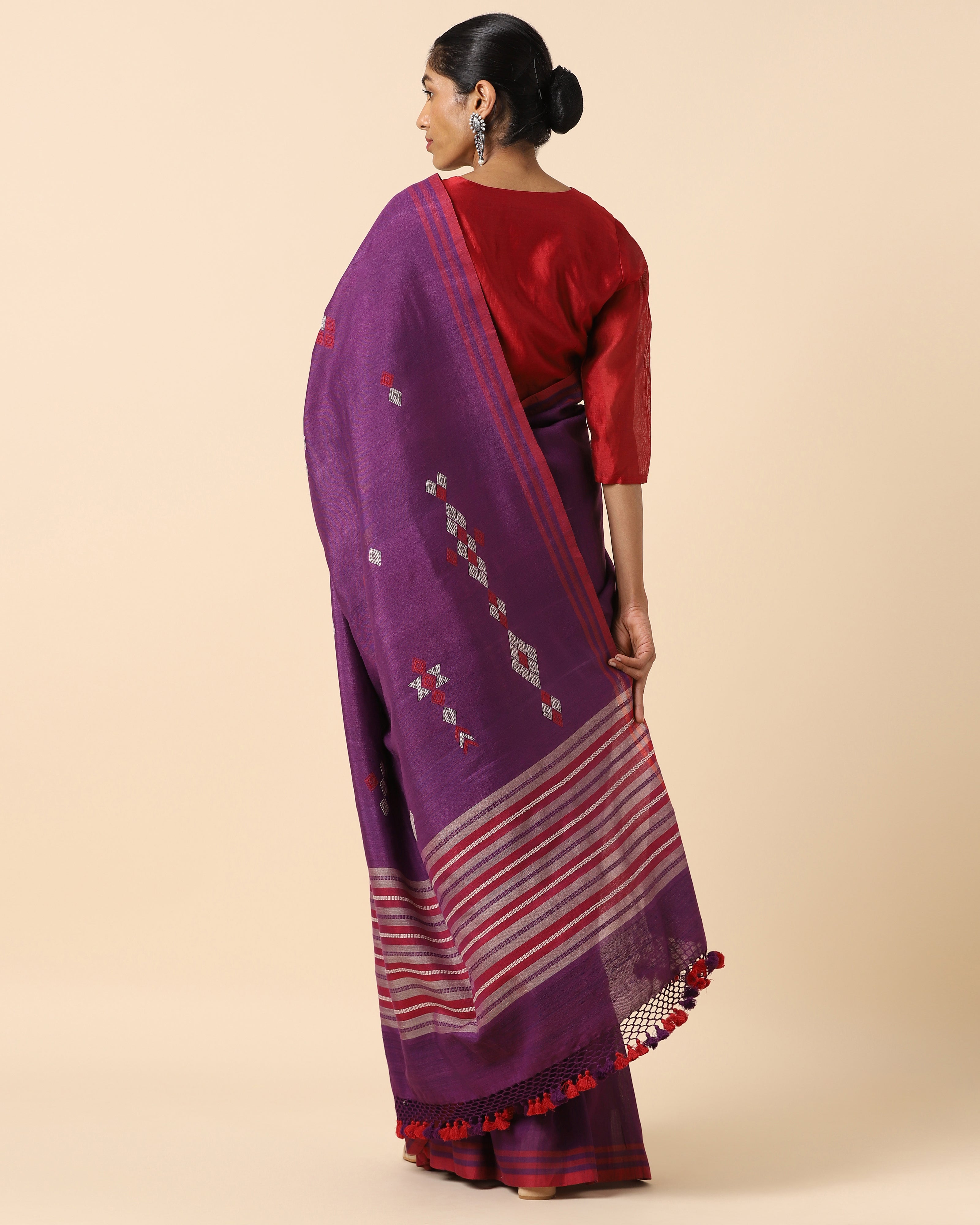 Kavisha Bhujodi Extra Weft Cotton Silk Saree