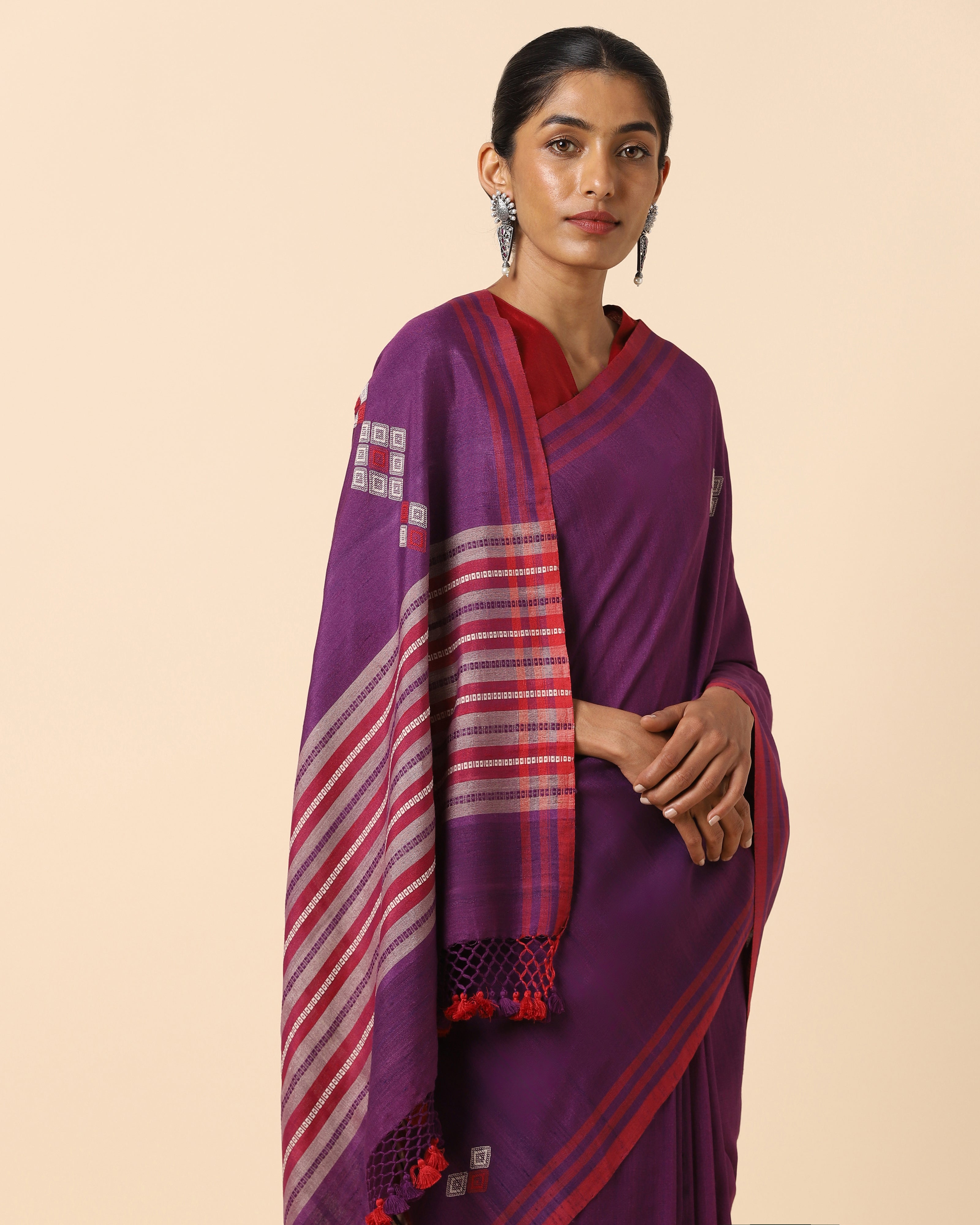 Kavisha Bhujodi Extra Weft Cotton Silk Saree