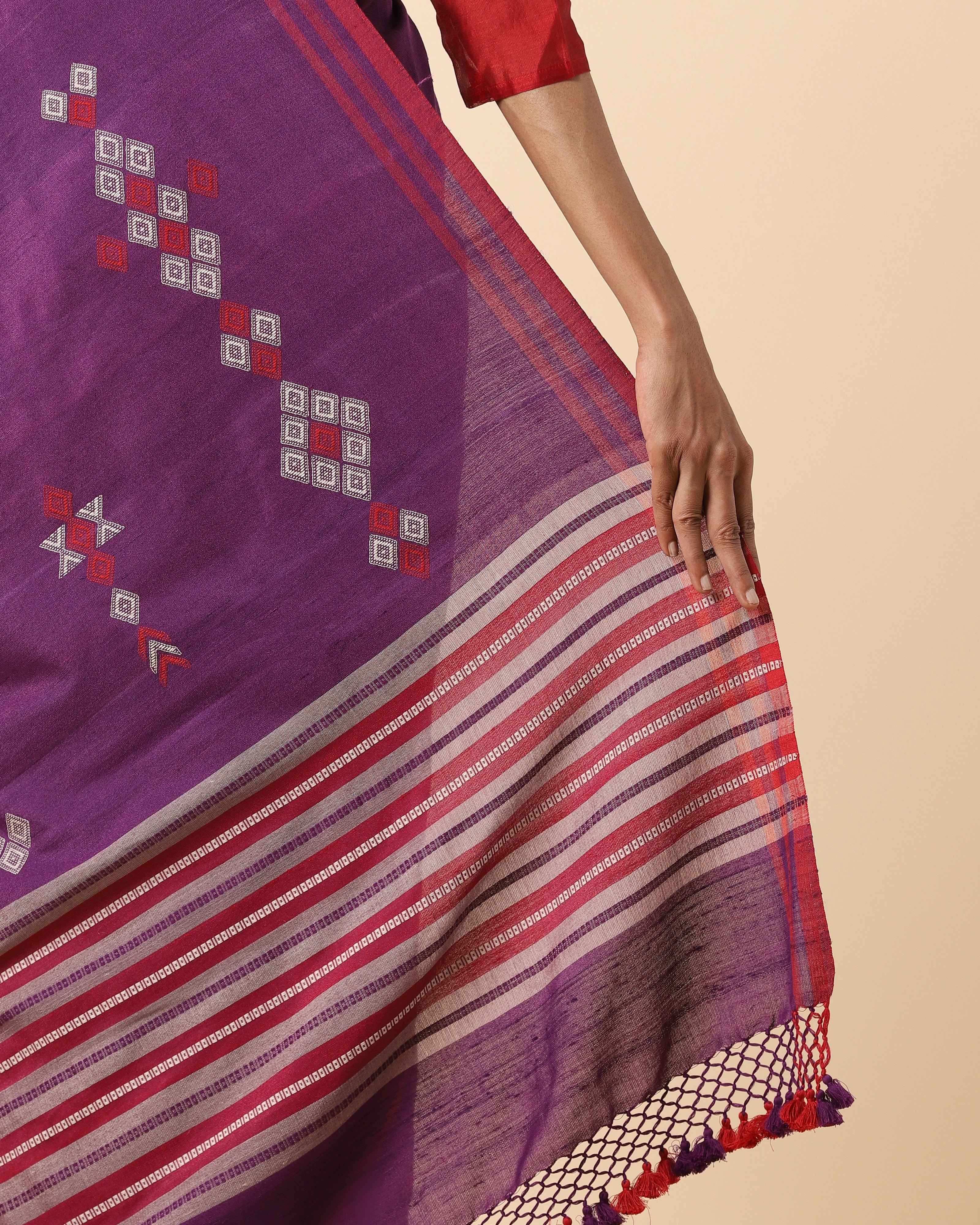 Kavisha Bhujodi Extra Weft Cotton Silk Saree