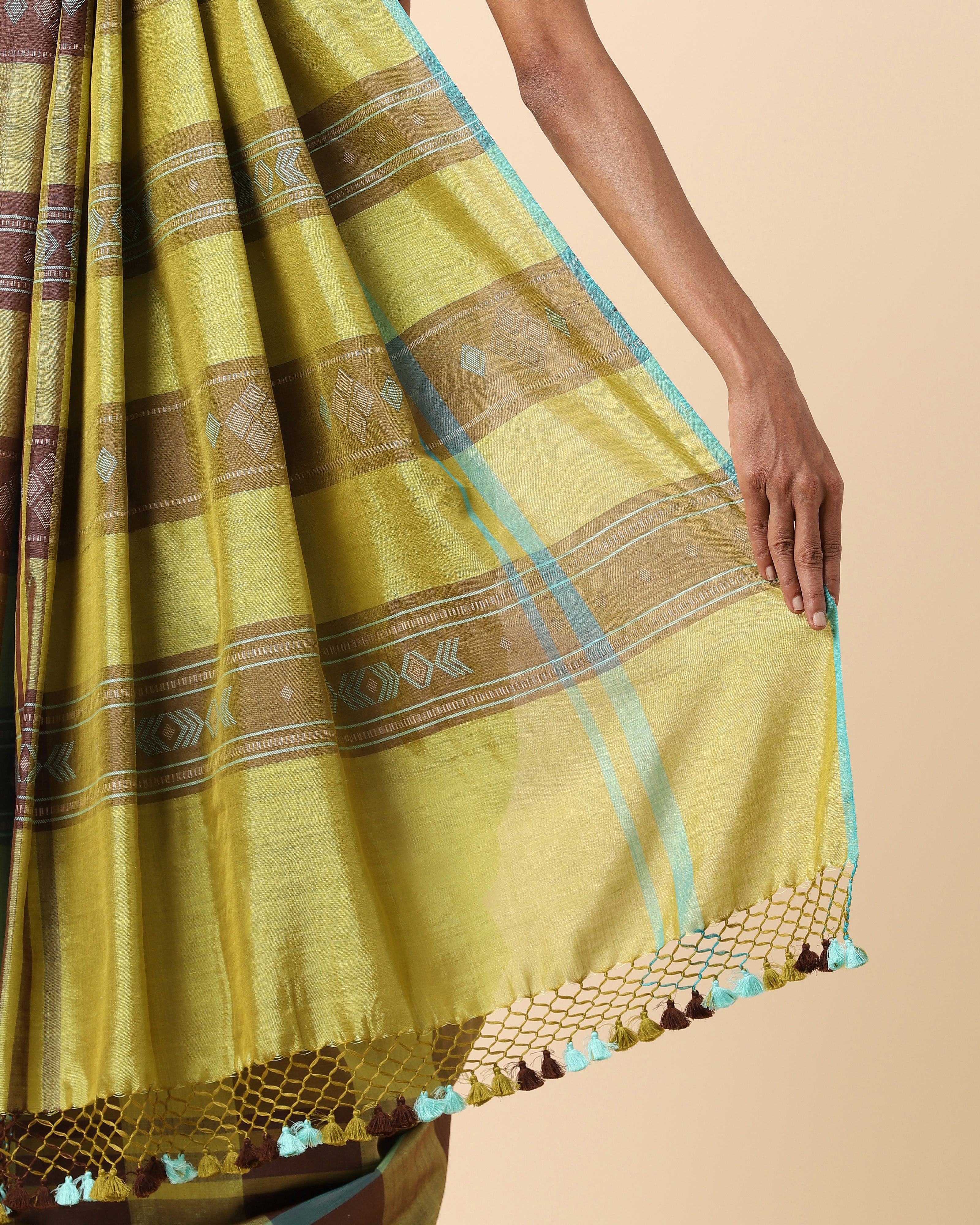 Panita Bhujodi Extra Weft Cotton Silk Saree