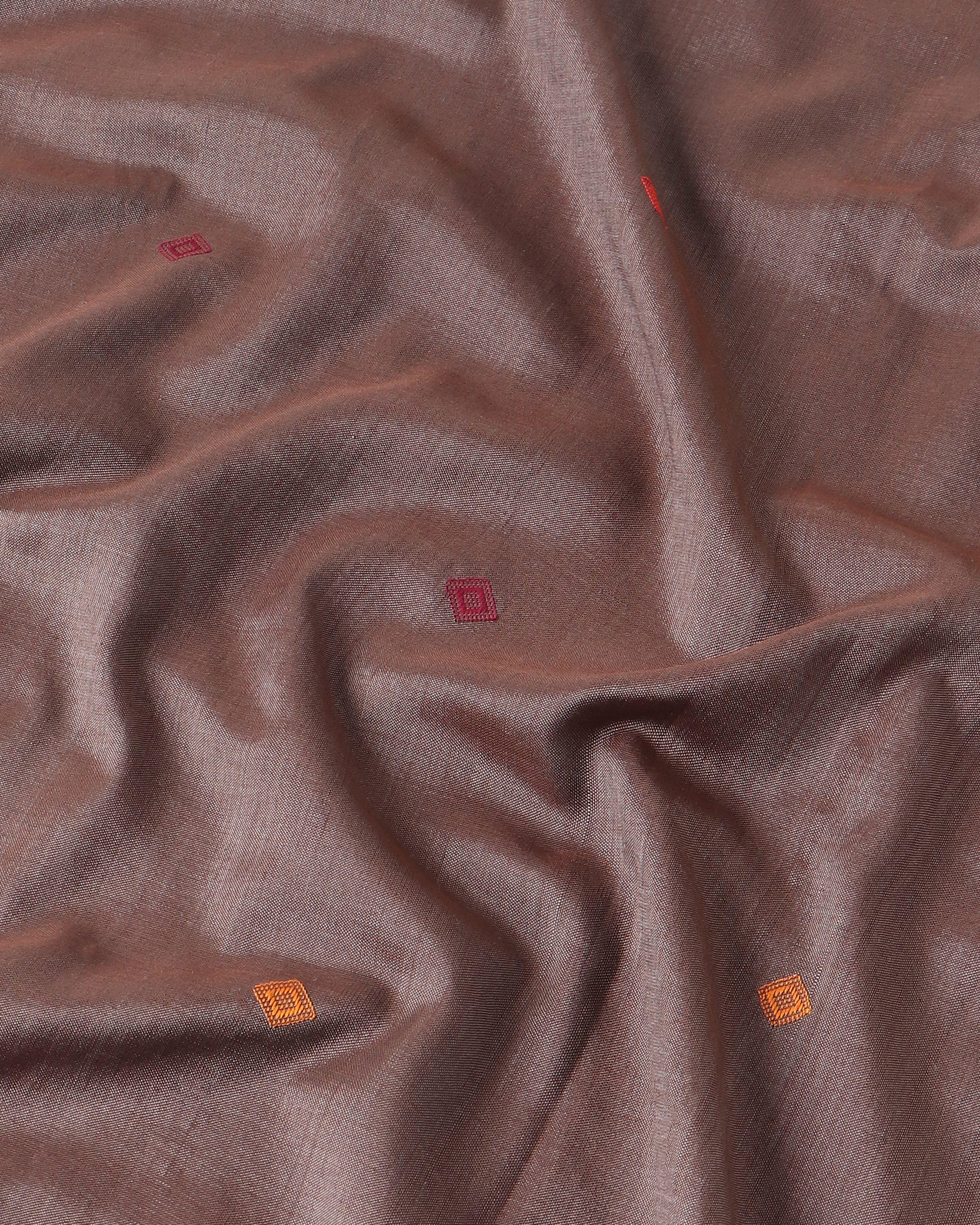 Rang Bhujodi Extra Weft Cotton Silk Saree