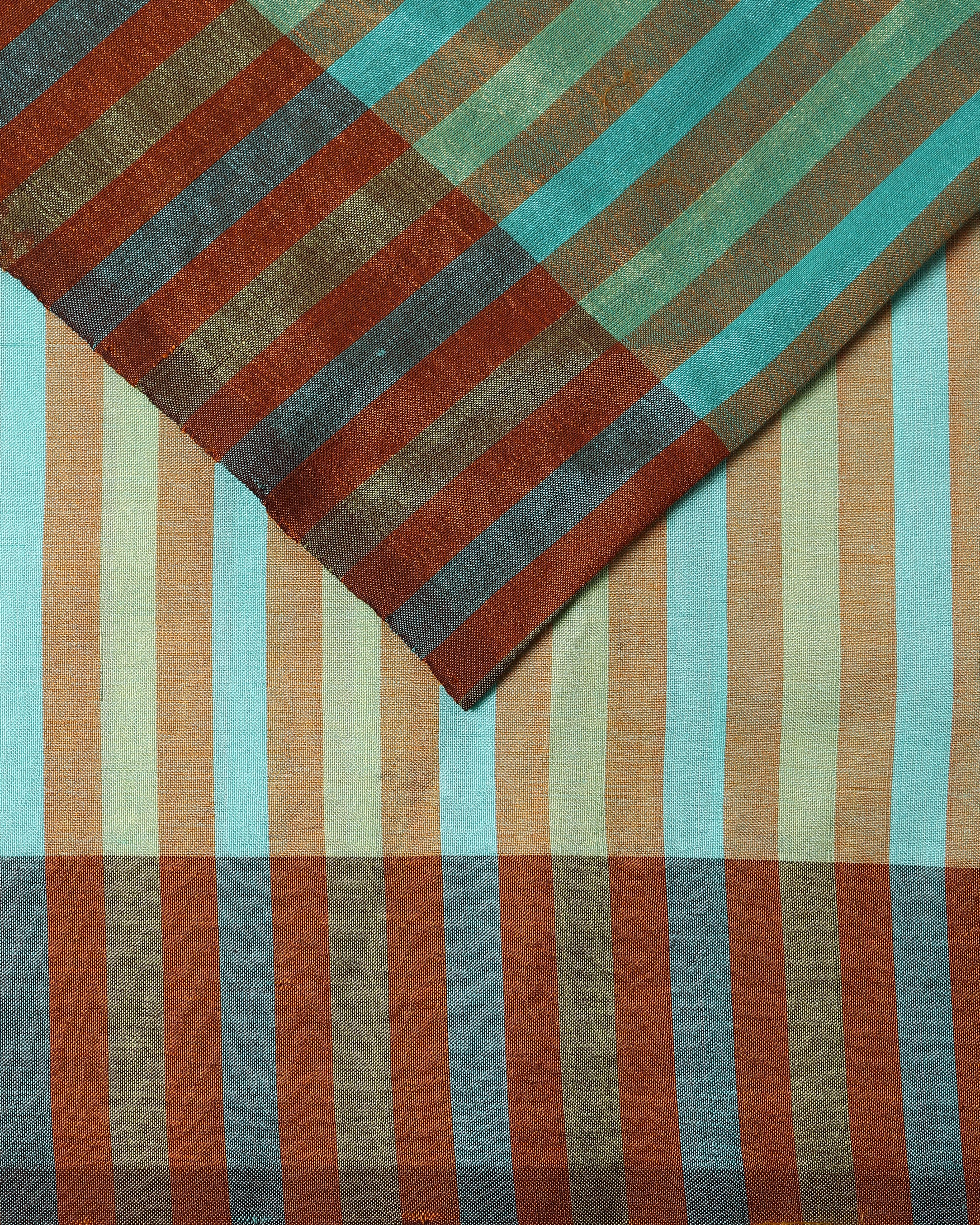 Jarul Bhujodi Tangalia Cotton Silk Saree