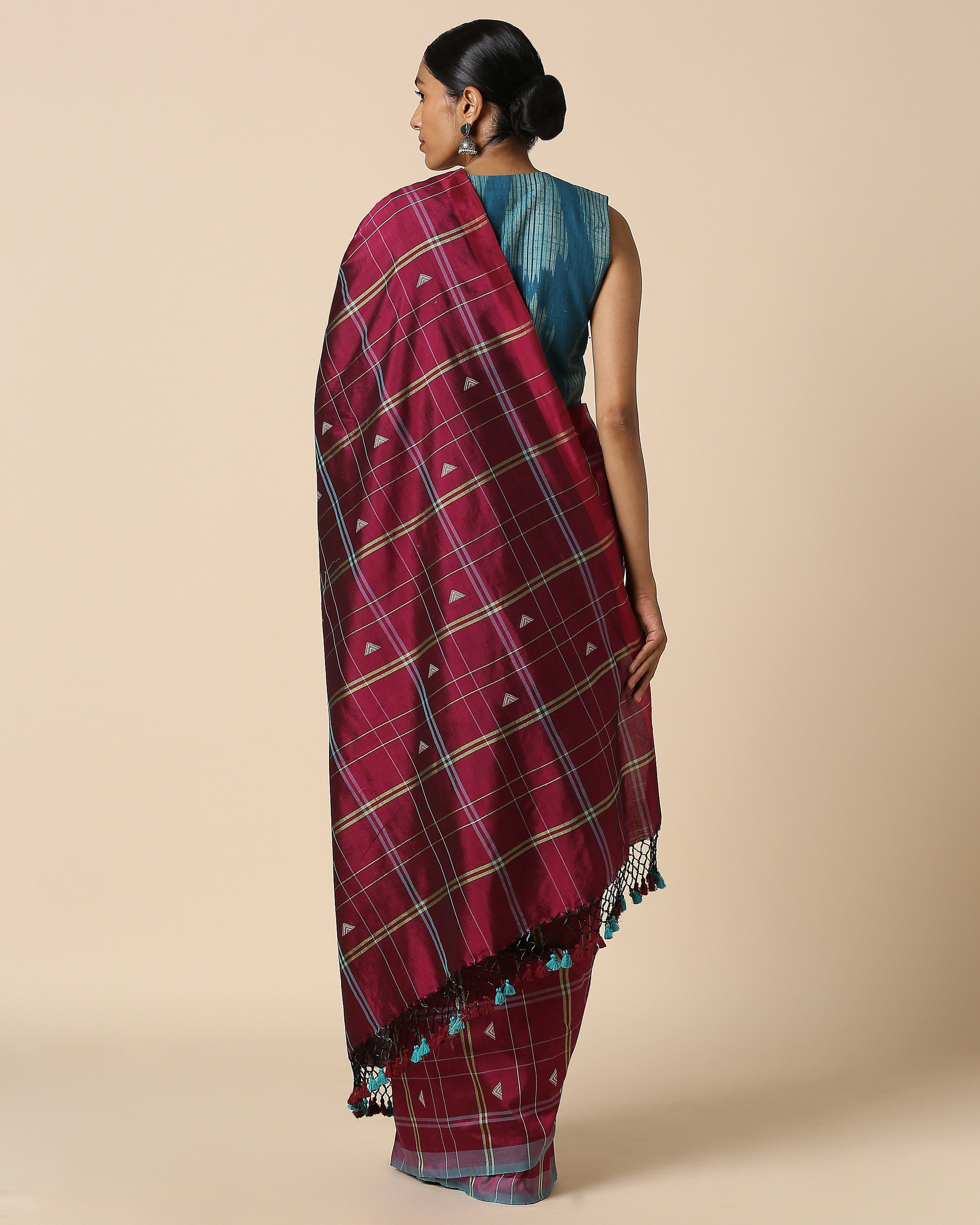 Darpana Bhujodi Extra Weft Cotton Silk Saree