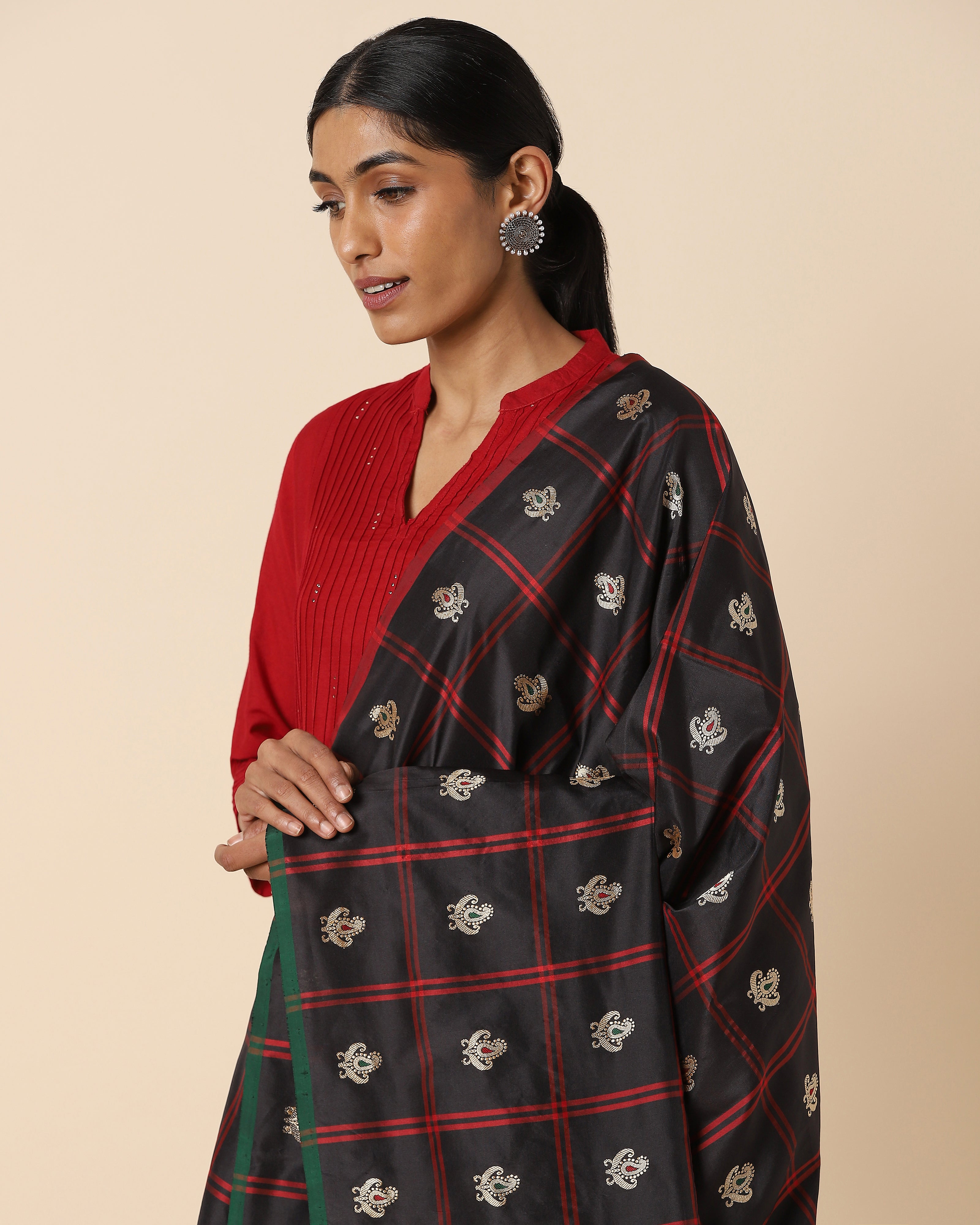 Megan Banarasi Kadwa Silk Dupatta