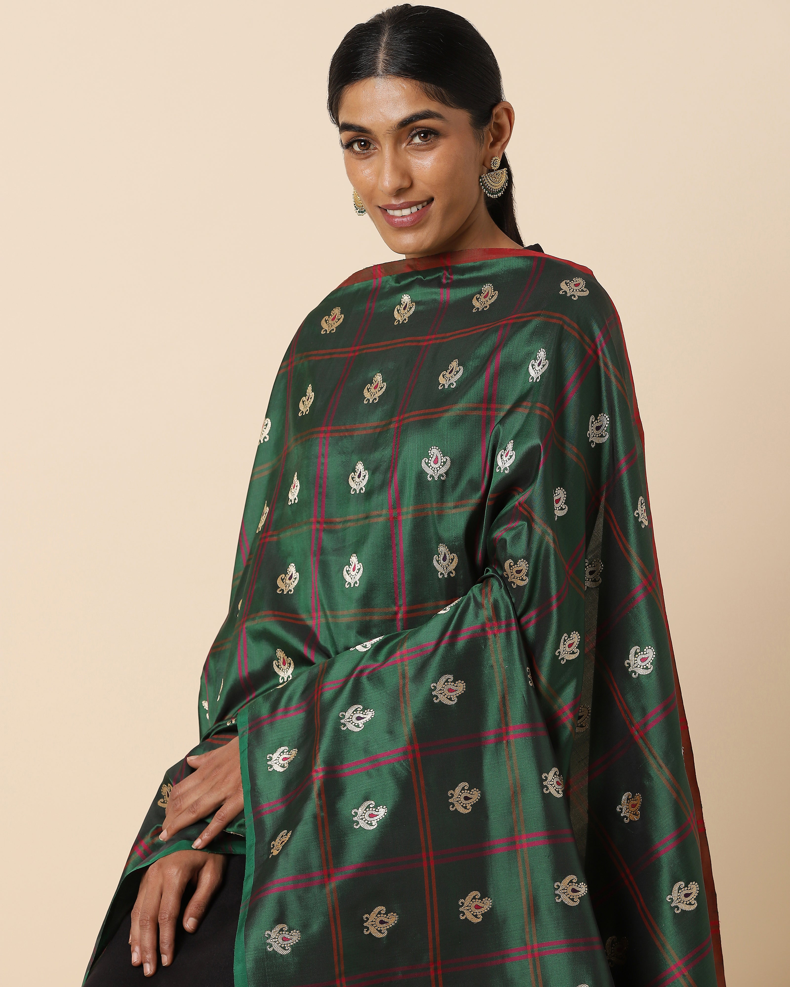 Megan Banarasi Kadwa Silk Dupatta