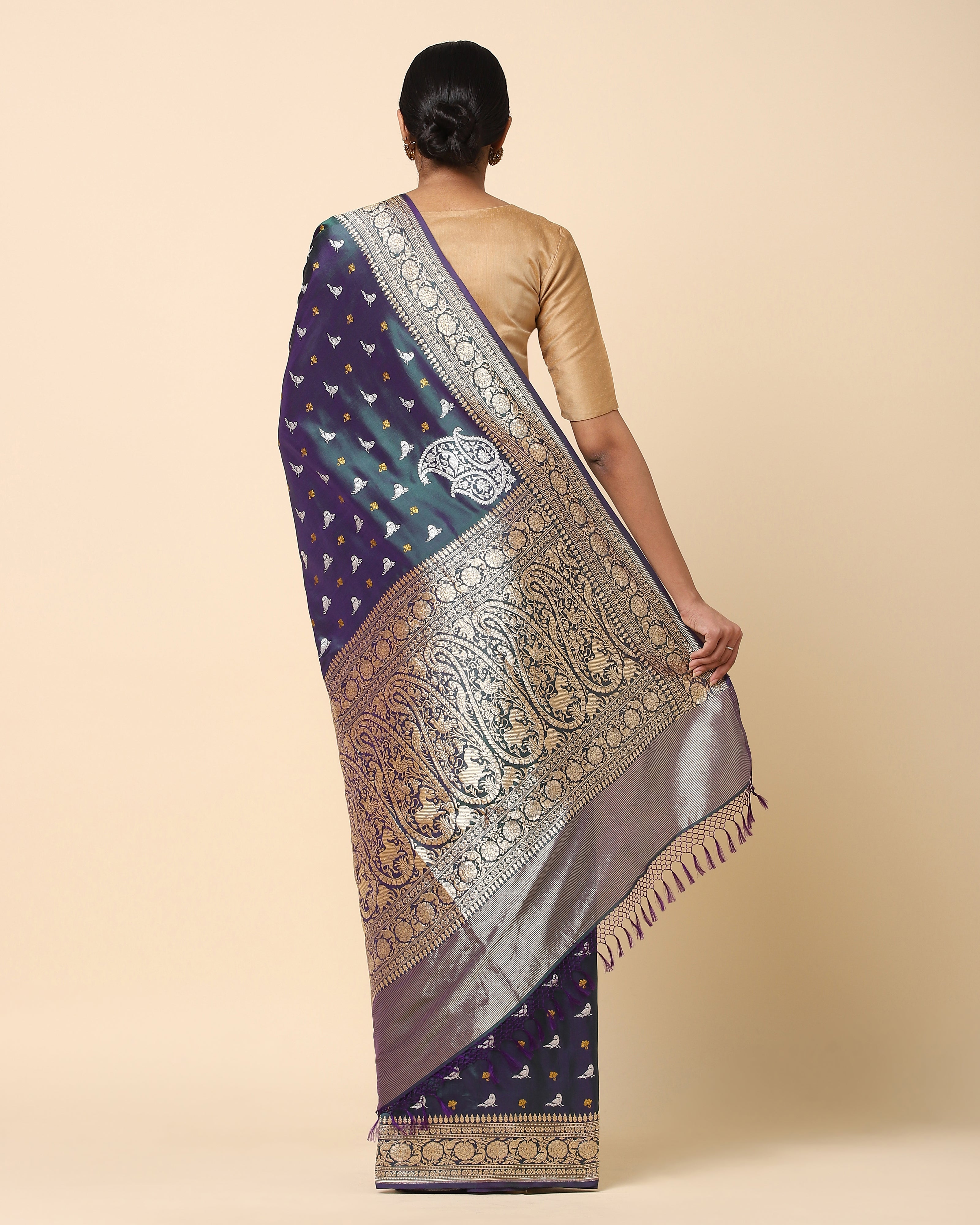Amelia Banarasi Kadwa Silk Saree