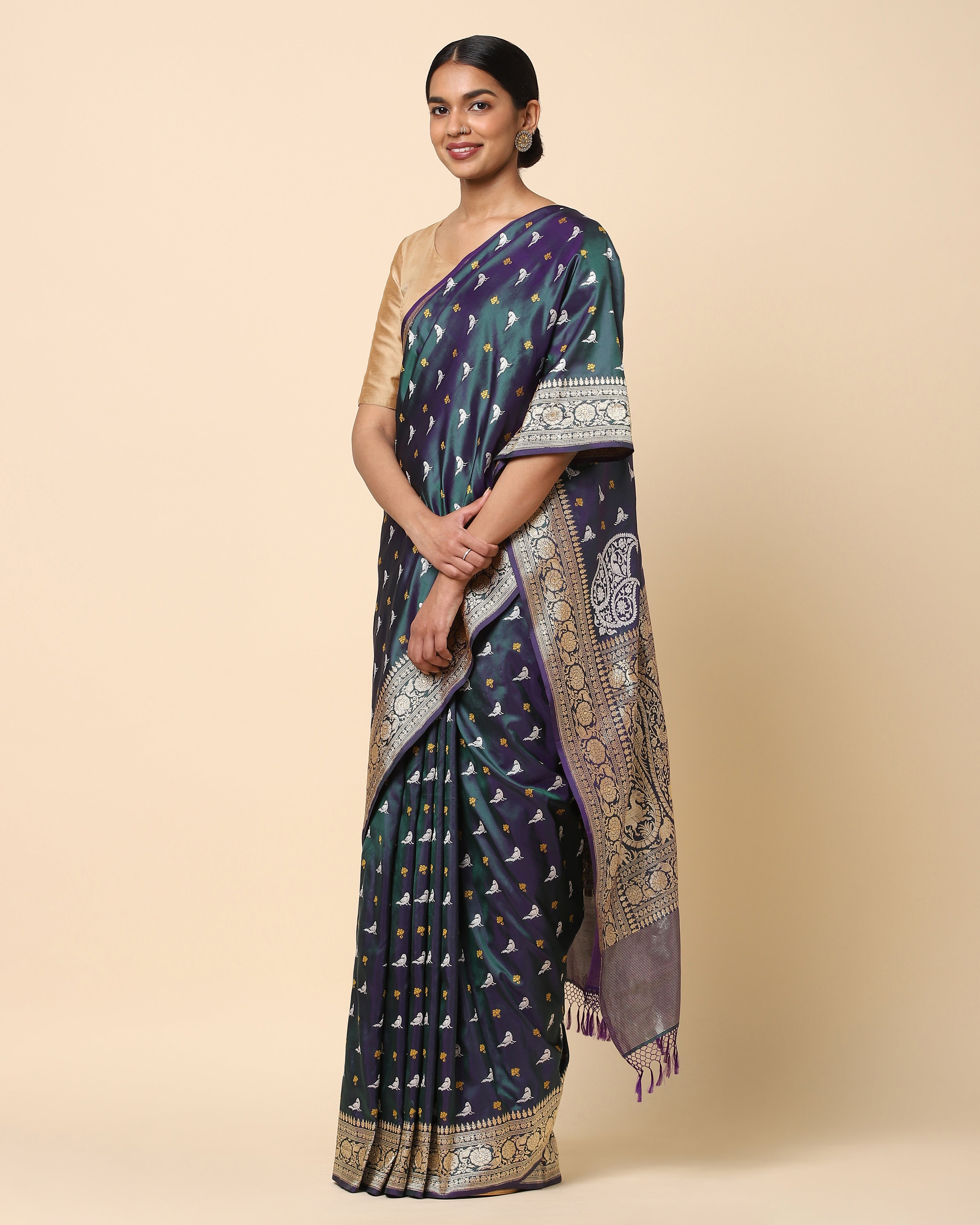 Amelia Banarasi Kadwa Silk Saree