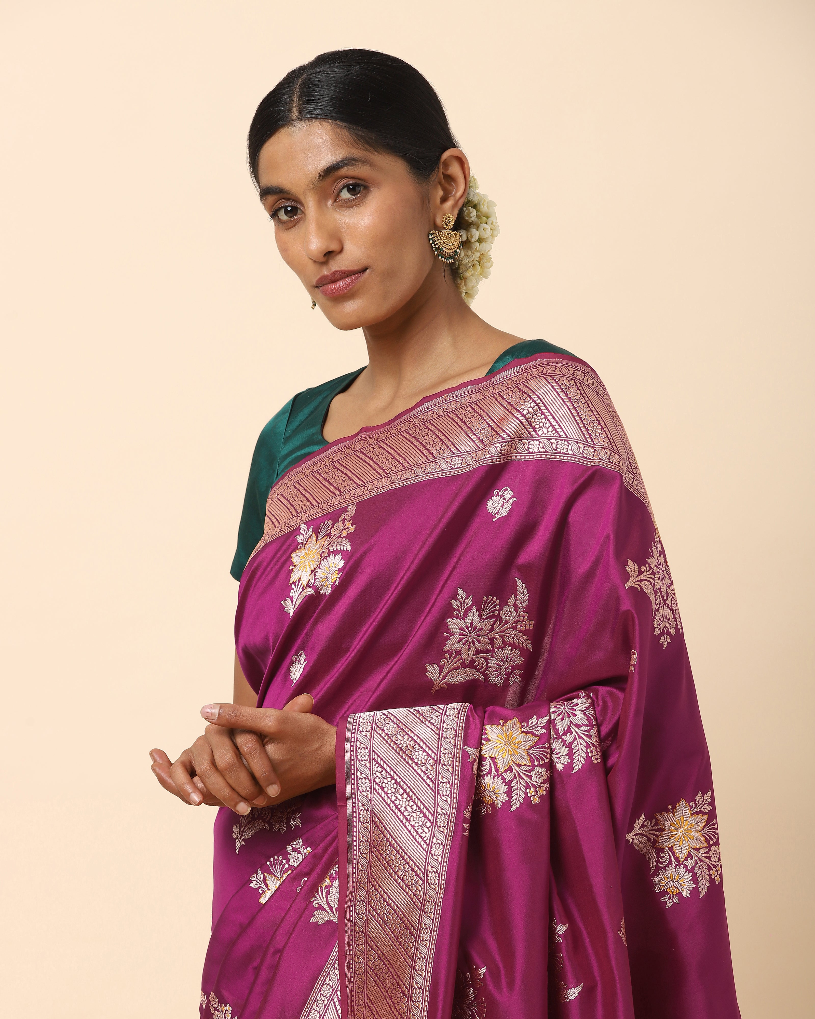 Kanupriya Banarasi Kadwa Silk Saree