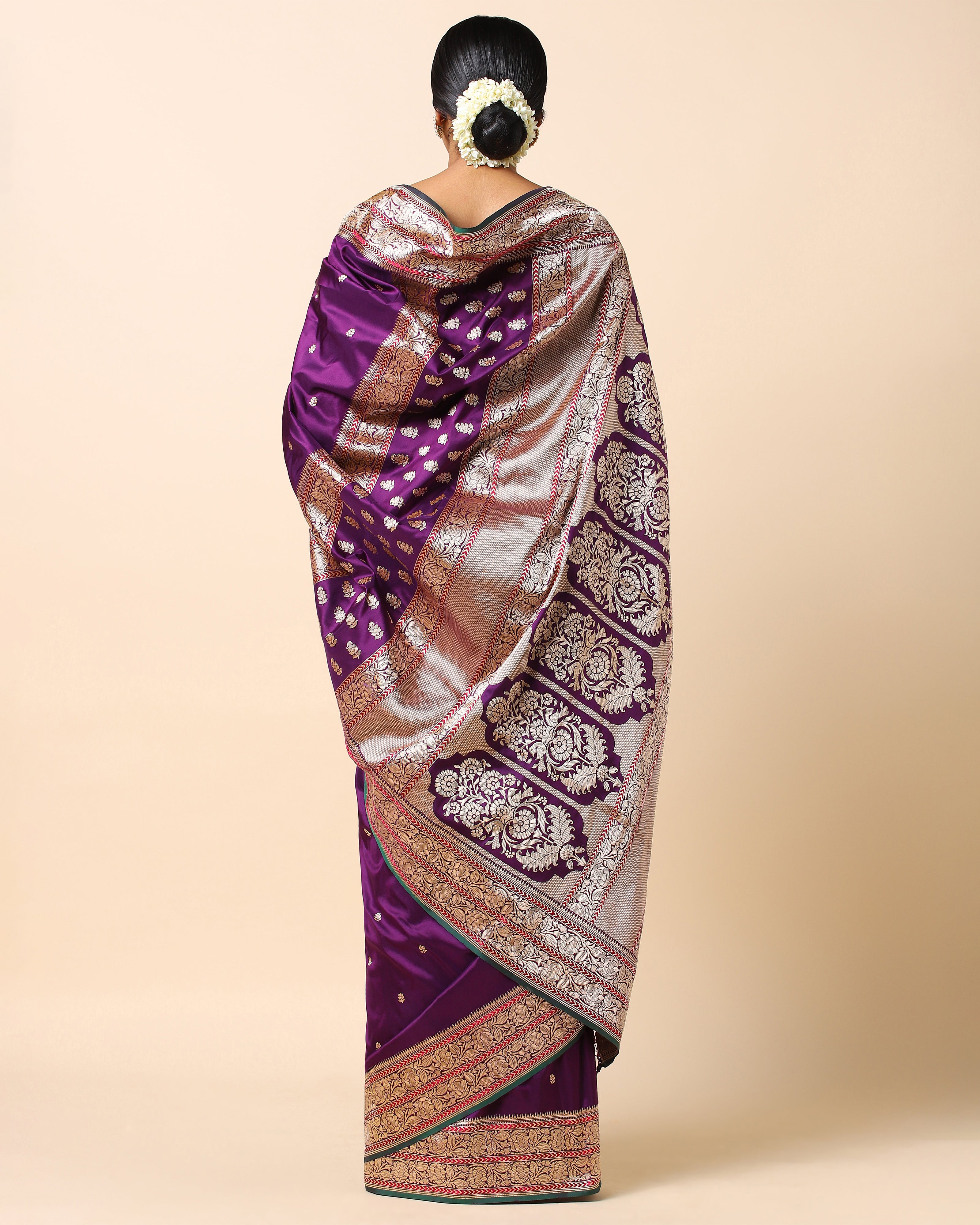 Bagh Banarasi Kadwa Silk Saree