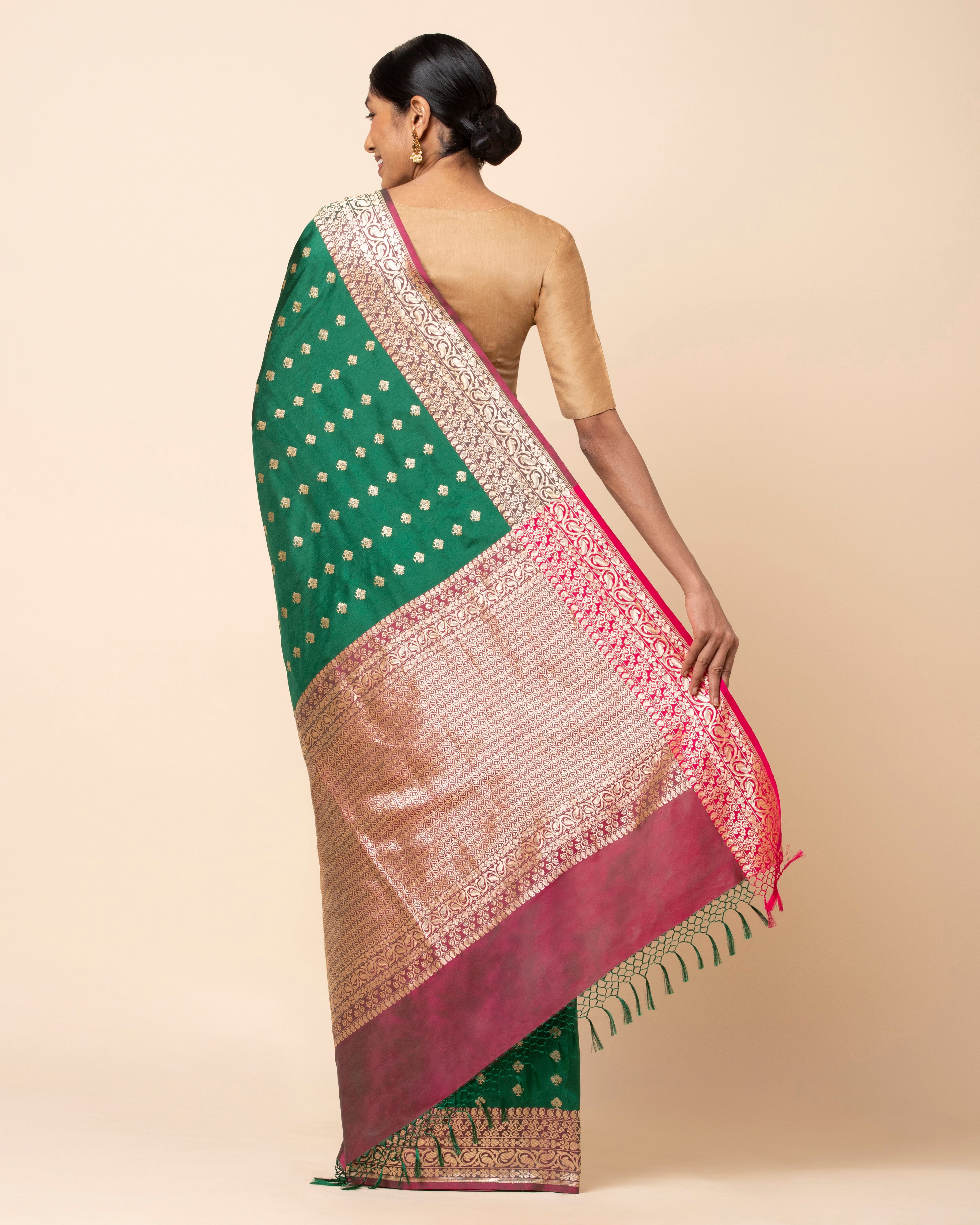 Maharani Banarasi Kadwa Silk Saree