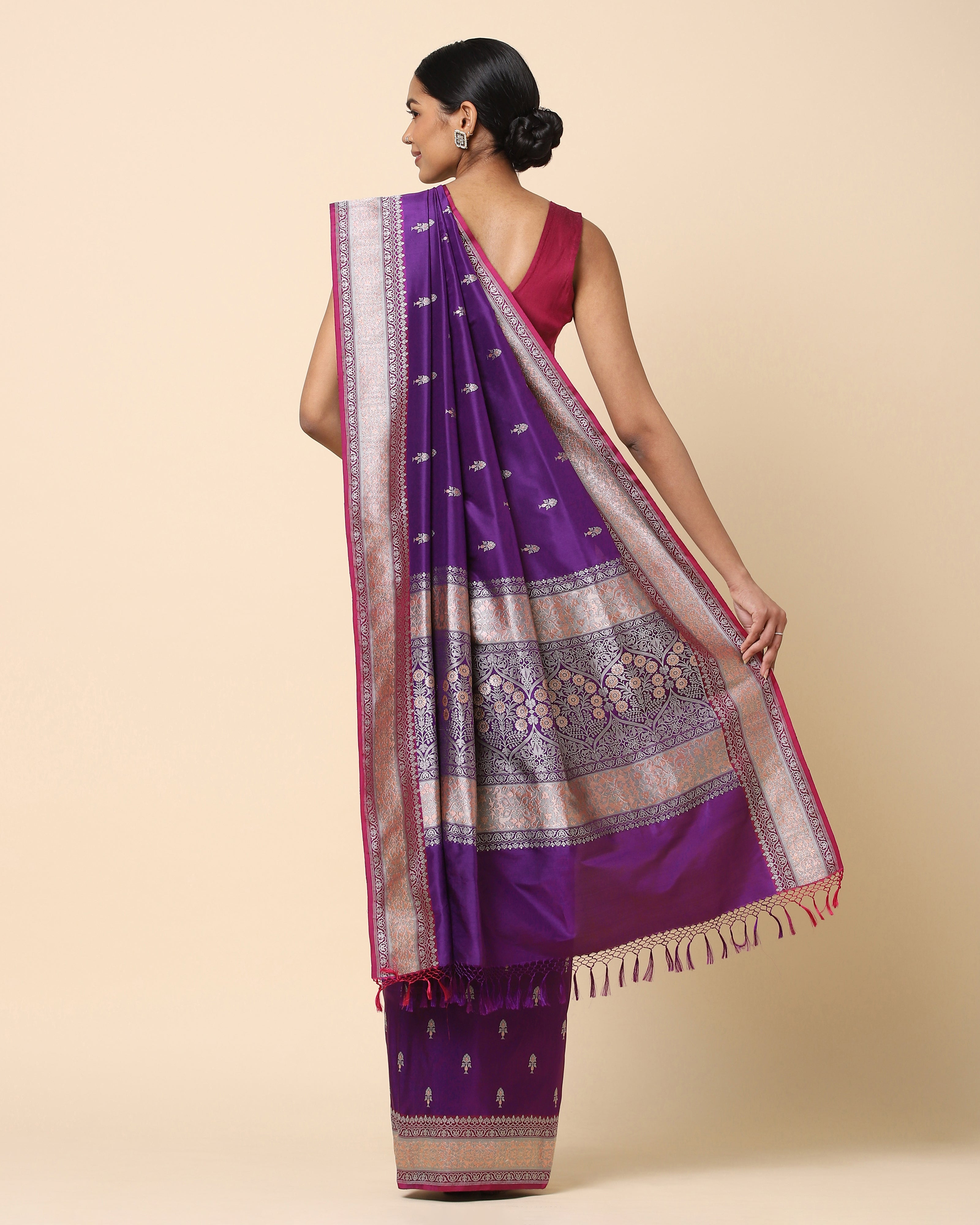 Rambagh Banarasi Kadwa Silk Saree
