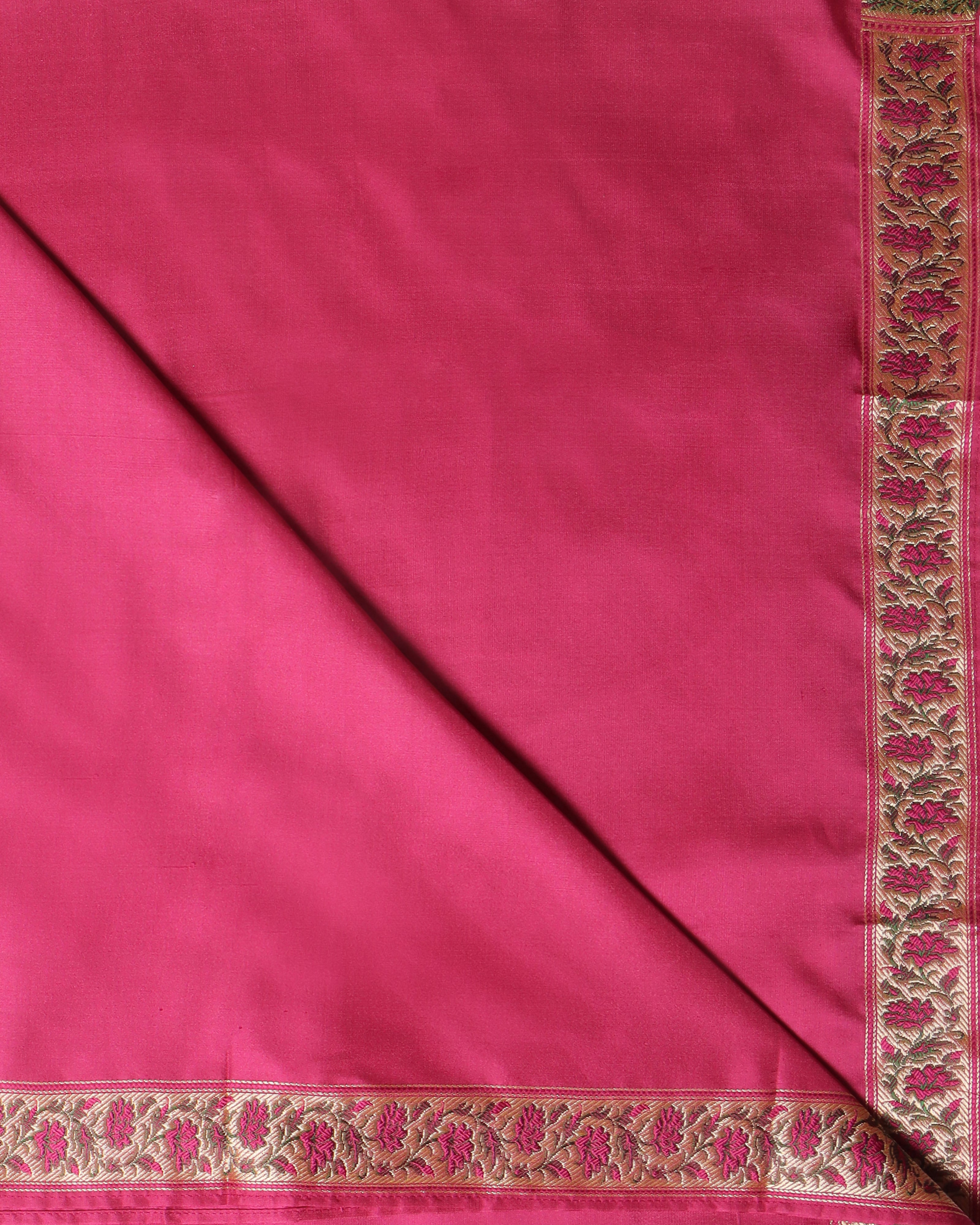 Darsh Banarasi Tanchoi and Kadwa Silk Saree
