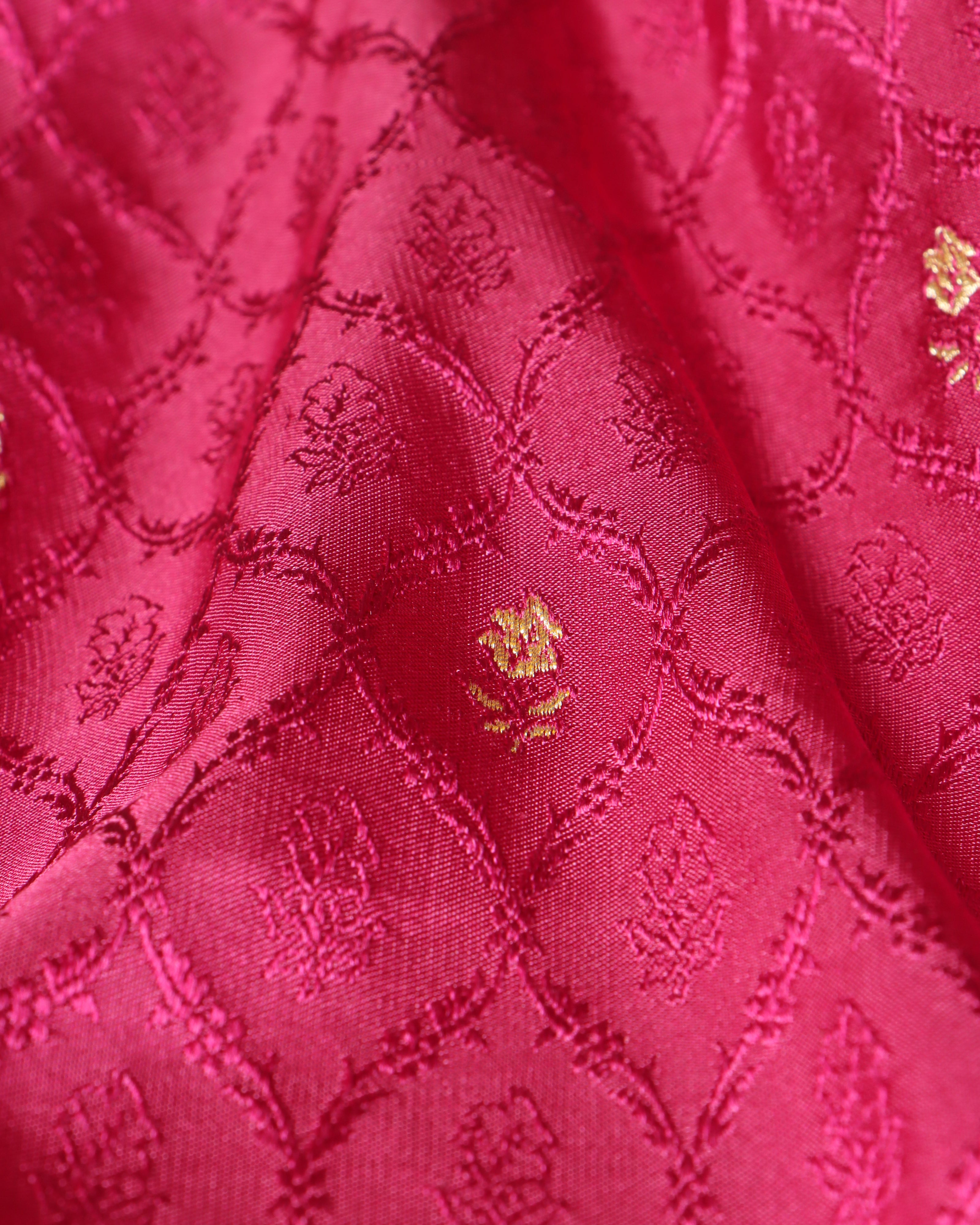 Darsh Banarasi Tanchoi and Kadwa Silk Saree