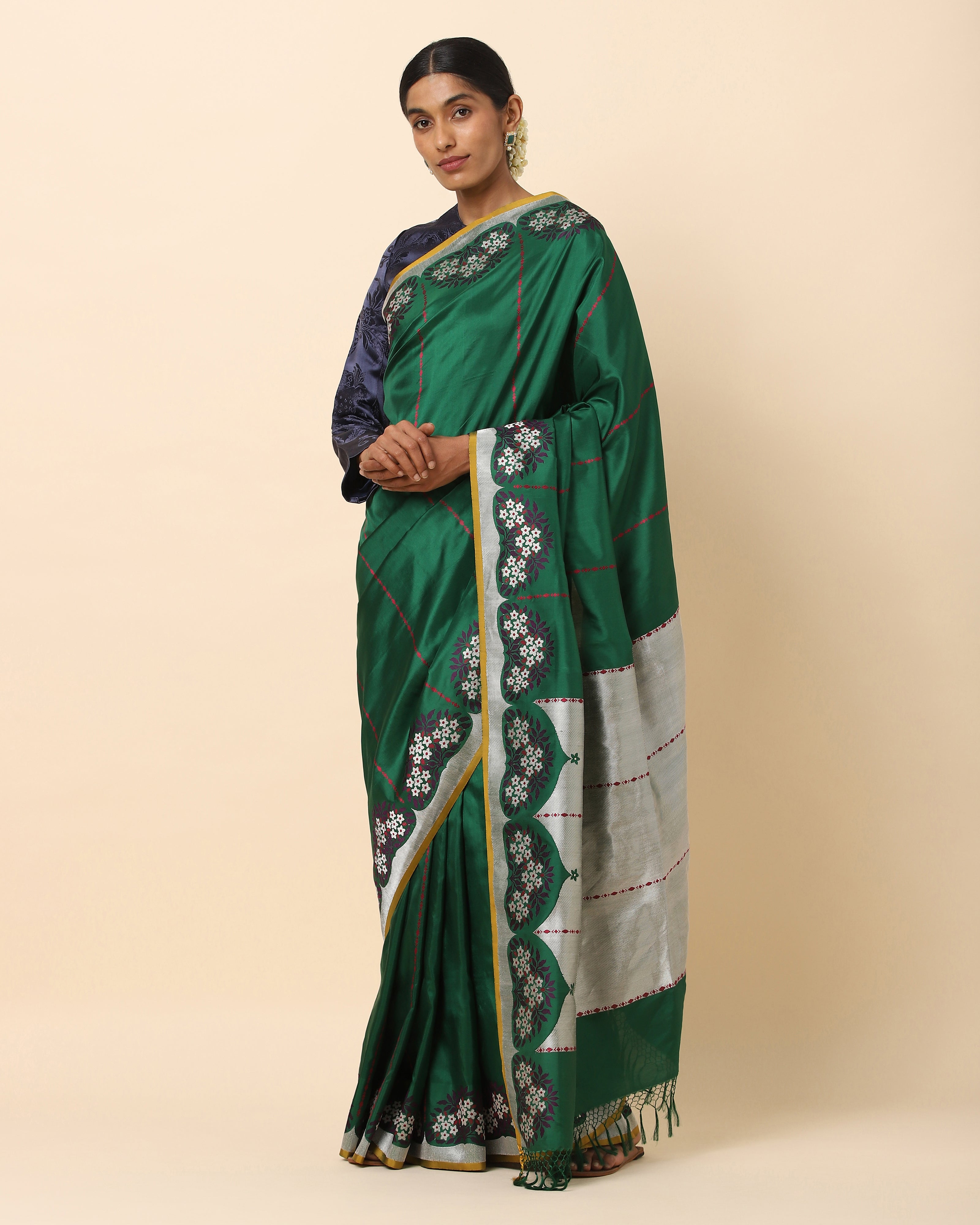 Kanek Banarasi Kadwa Silk Saree