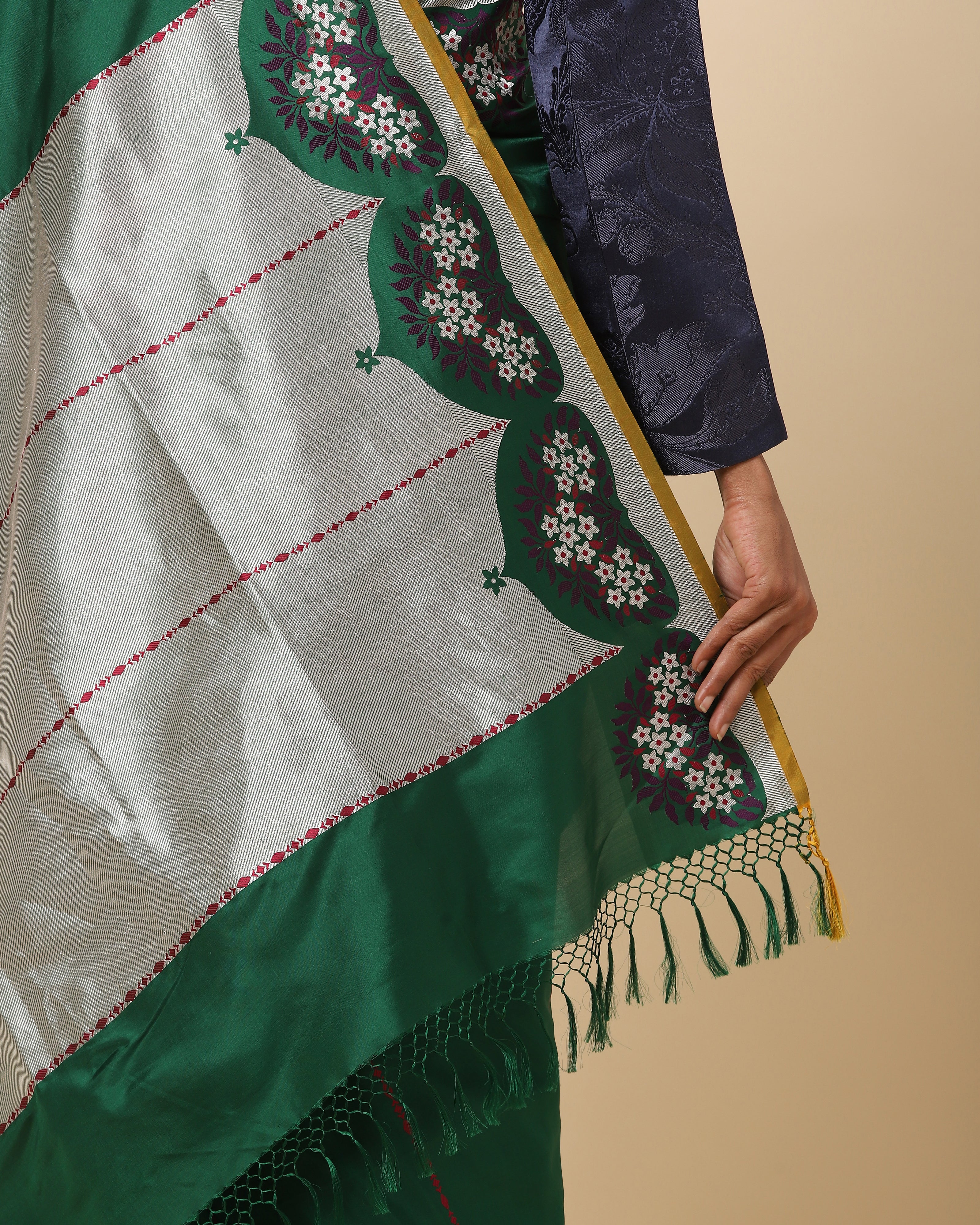 Kanek Banarasi Kadwa Silk Saree