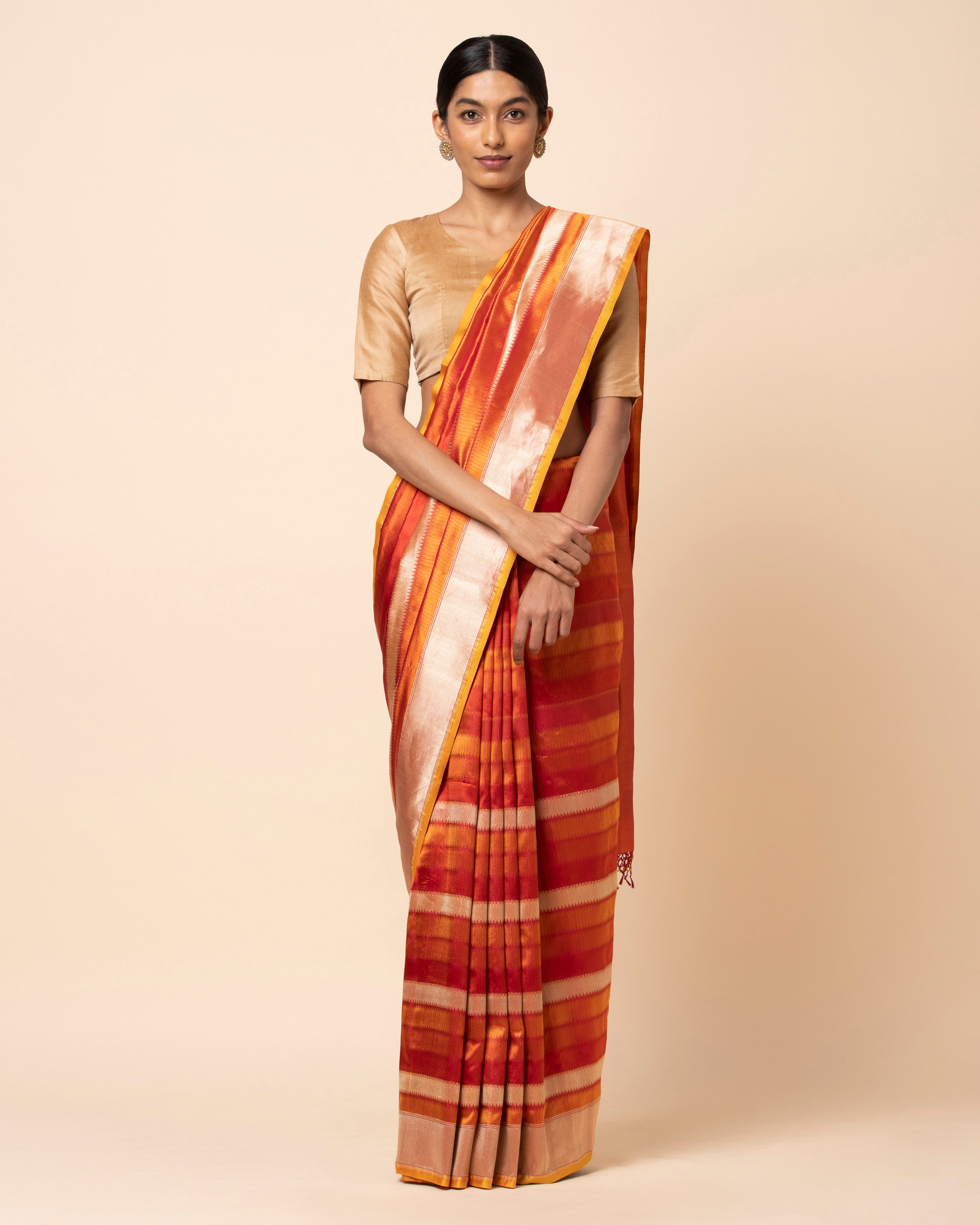 Aurelia Banarasi Kadwa Silk Saree