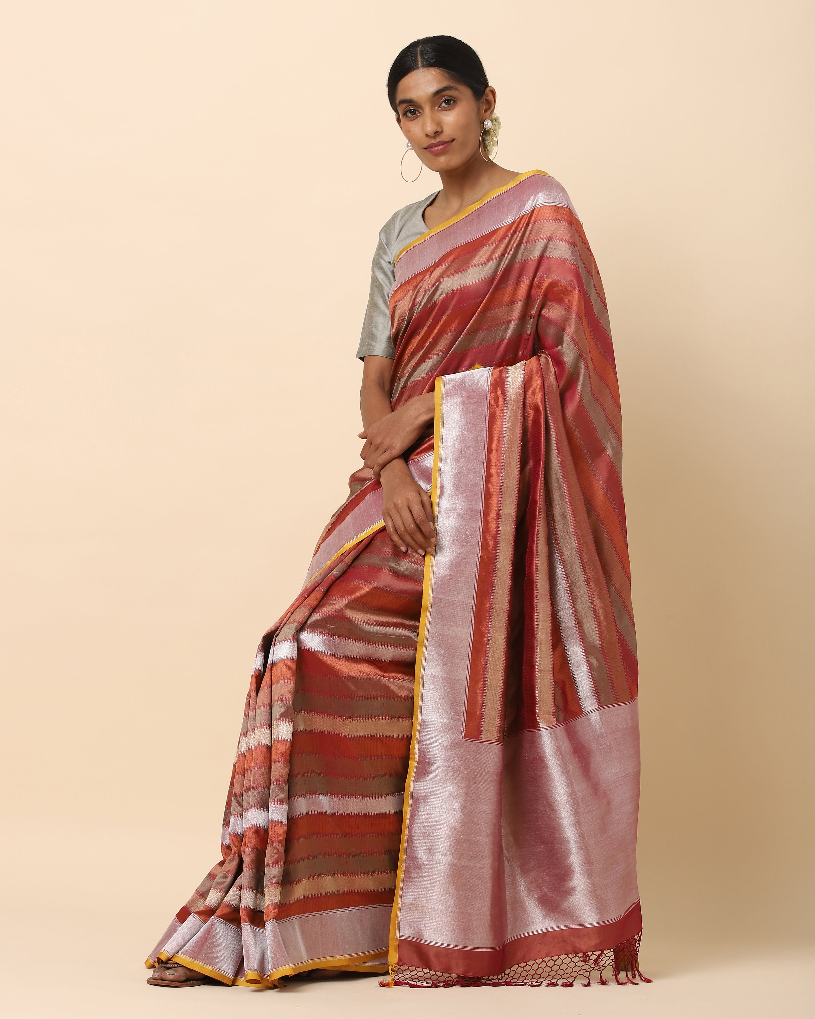 Aurelia Banarasi Kadwa Silk Saree