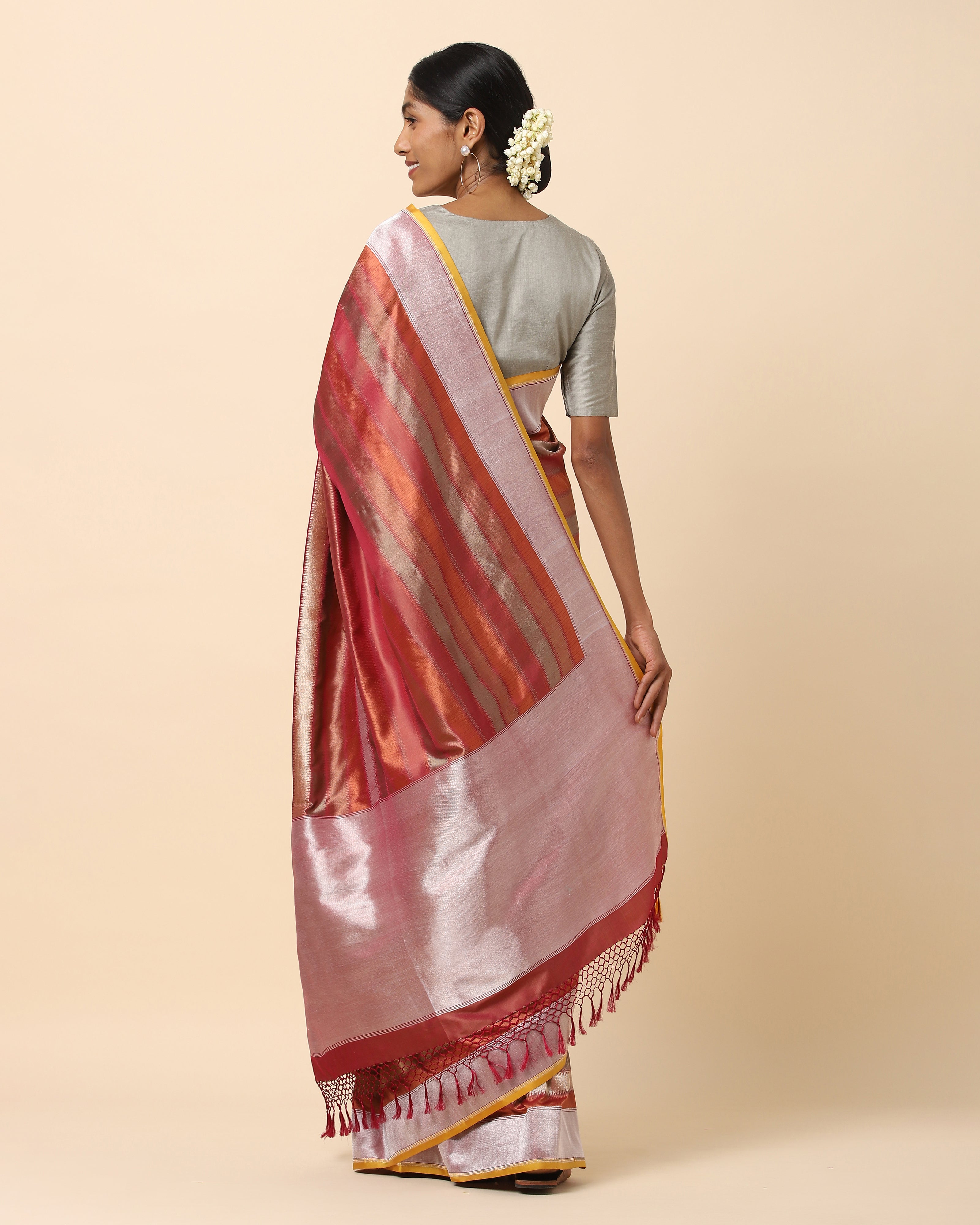 Aurelia Banarasi Kadwa Silk Saree