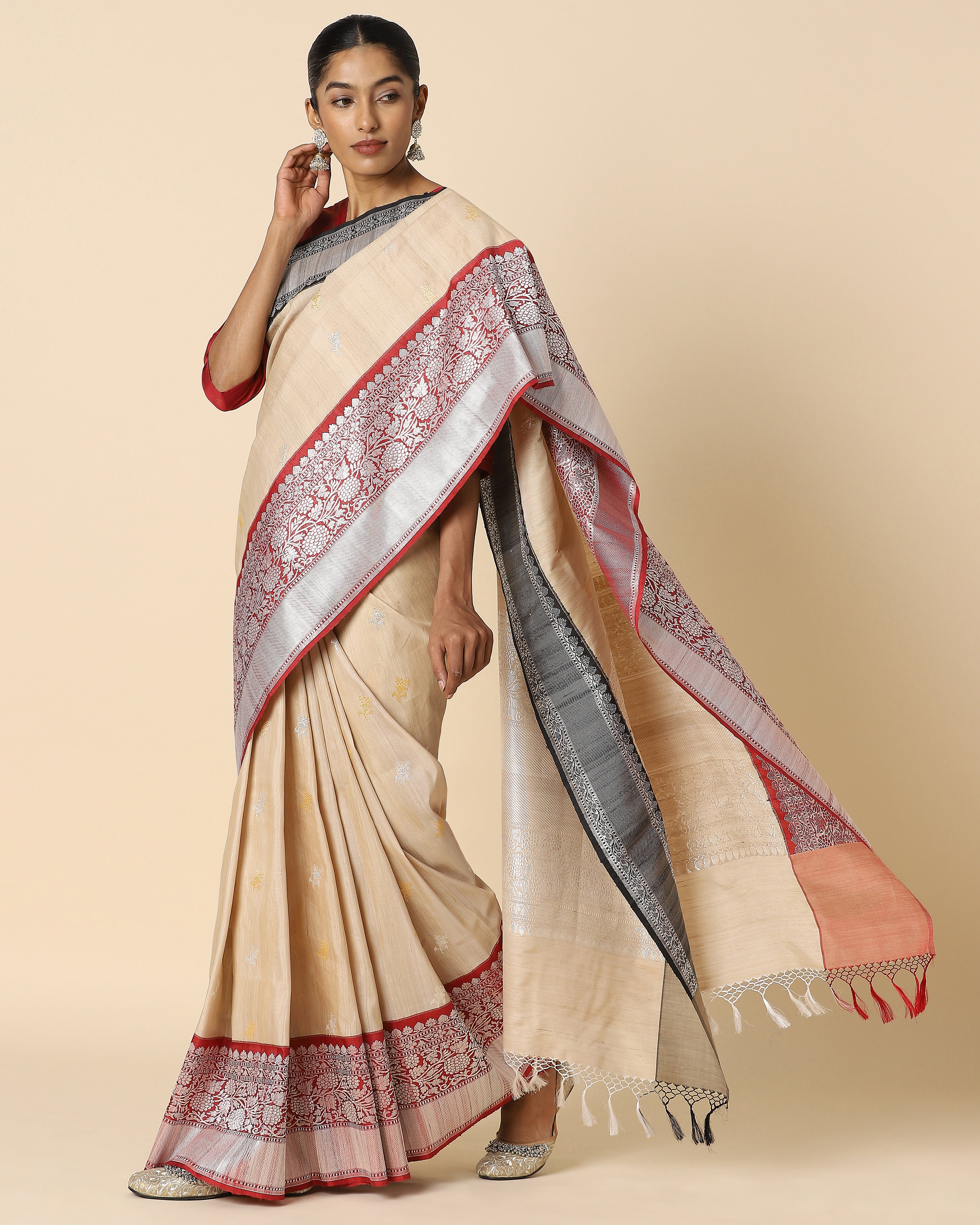 Sarva Banarasi Kadwa Silk Saree