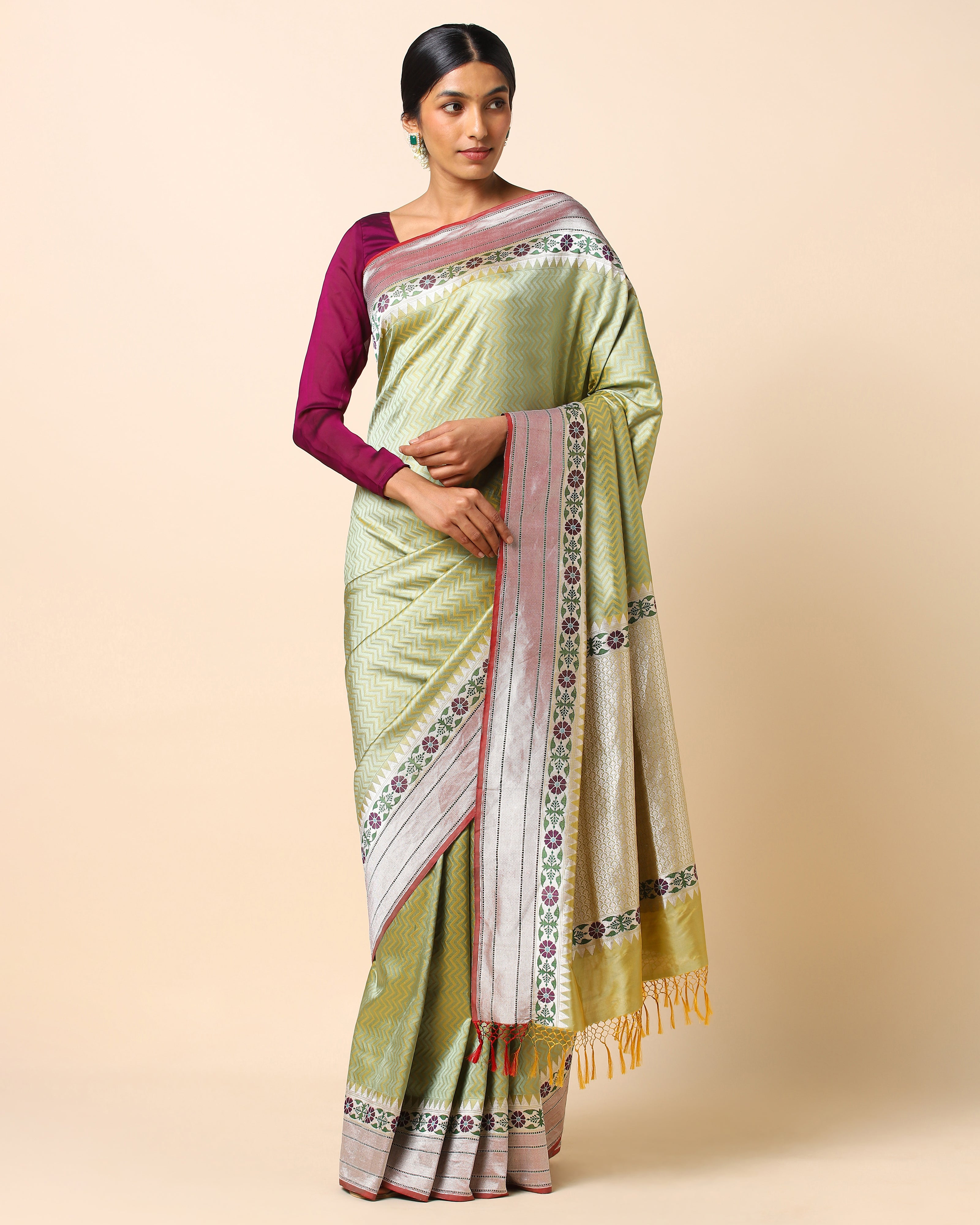 Padmadhar Banarasi Kadwa Silk Saree