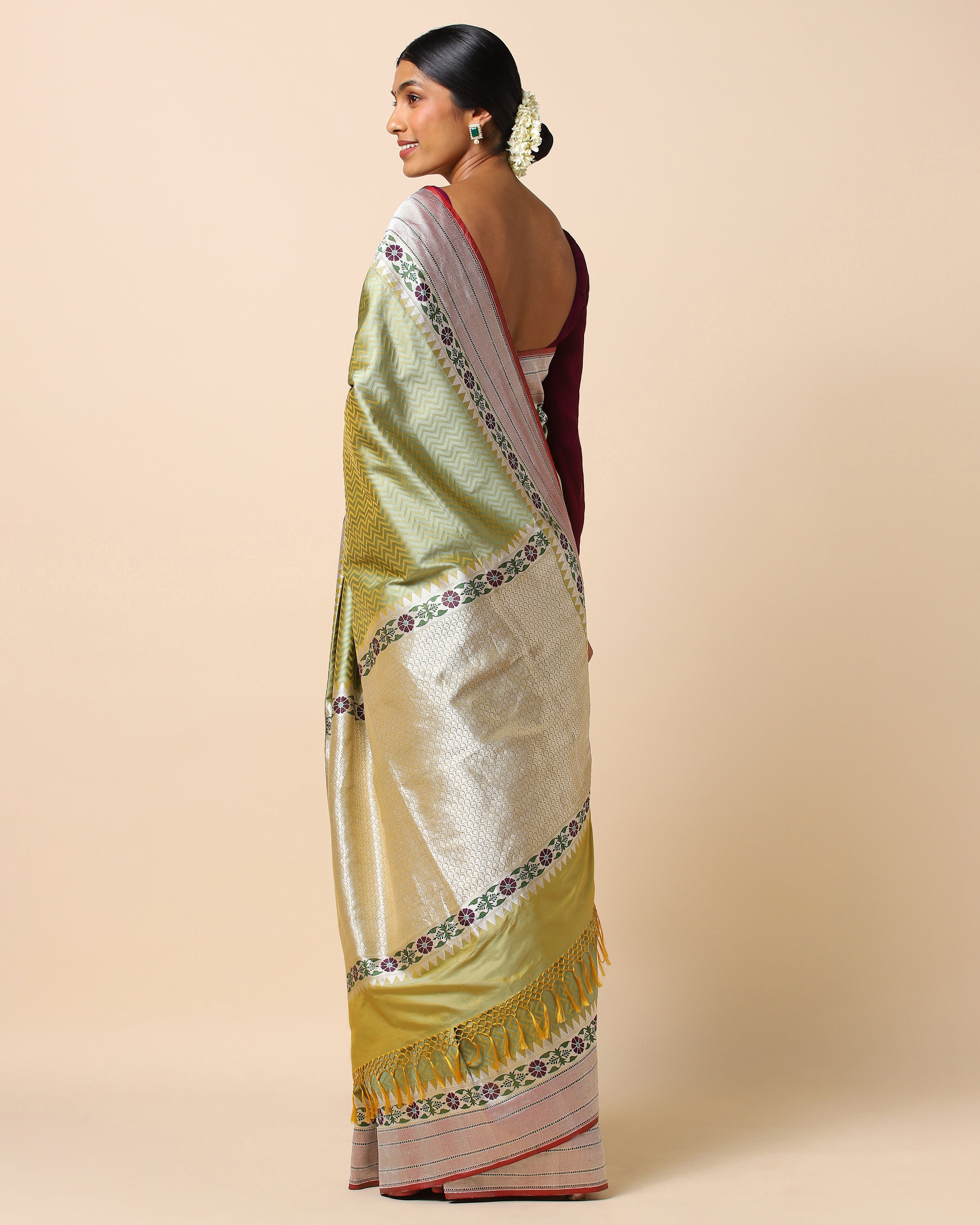 Padmadhar Banarasi Kadwa Silk Saree